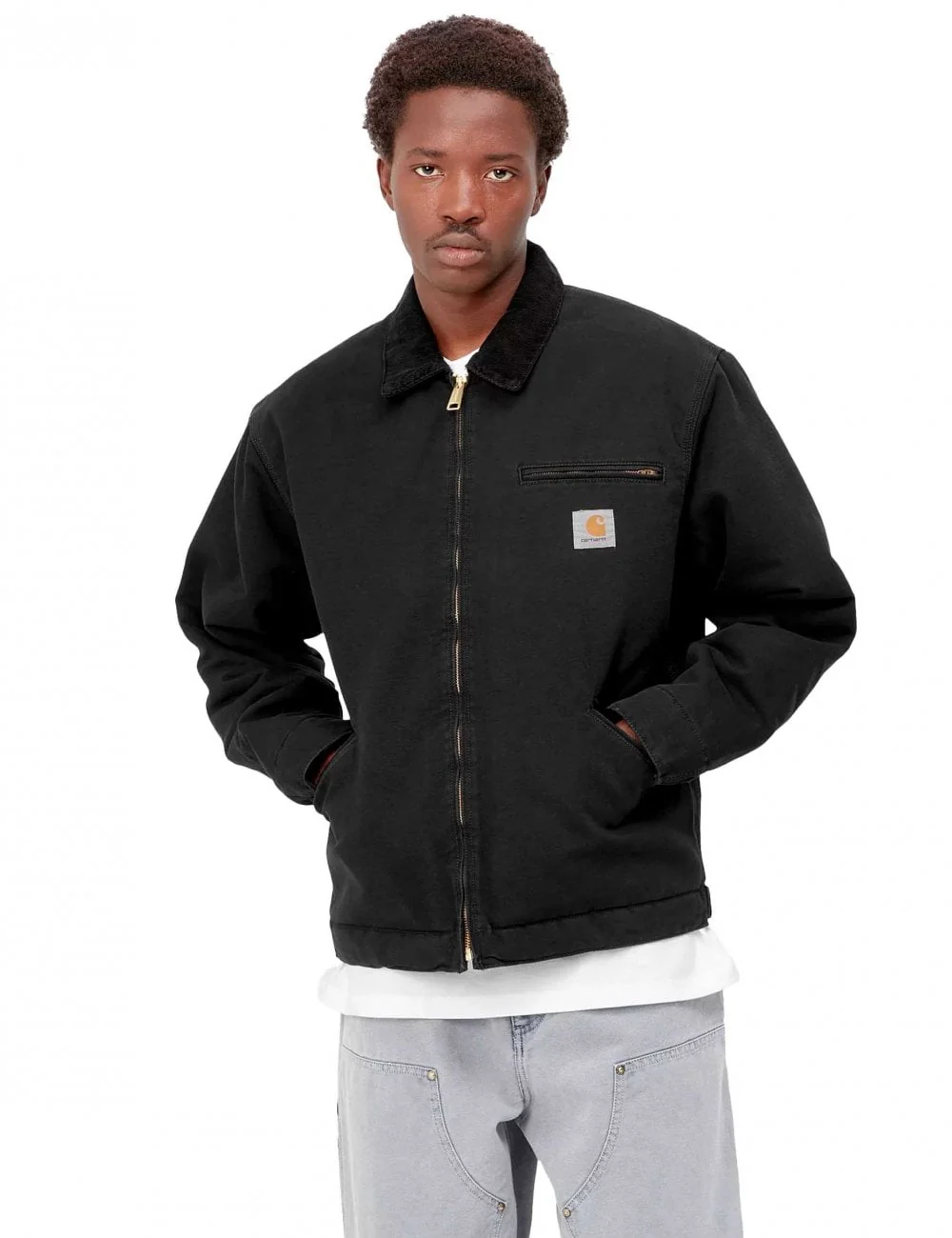 OG Detroit Jacket (Winter) - Black/Black - Image 2