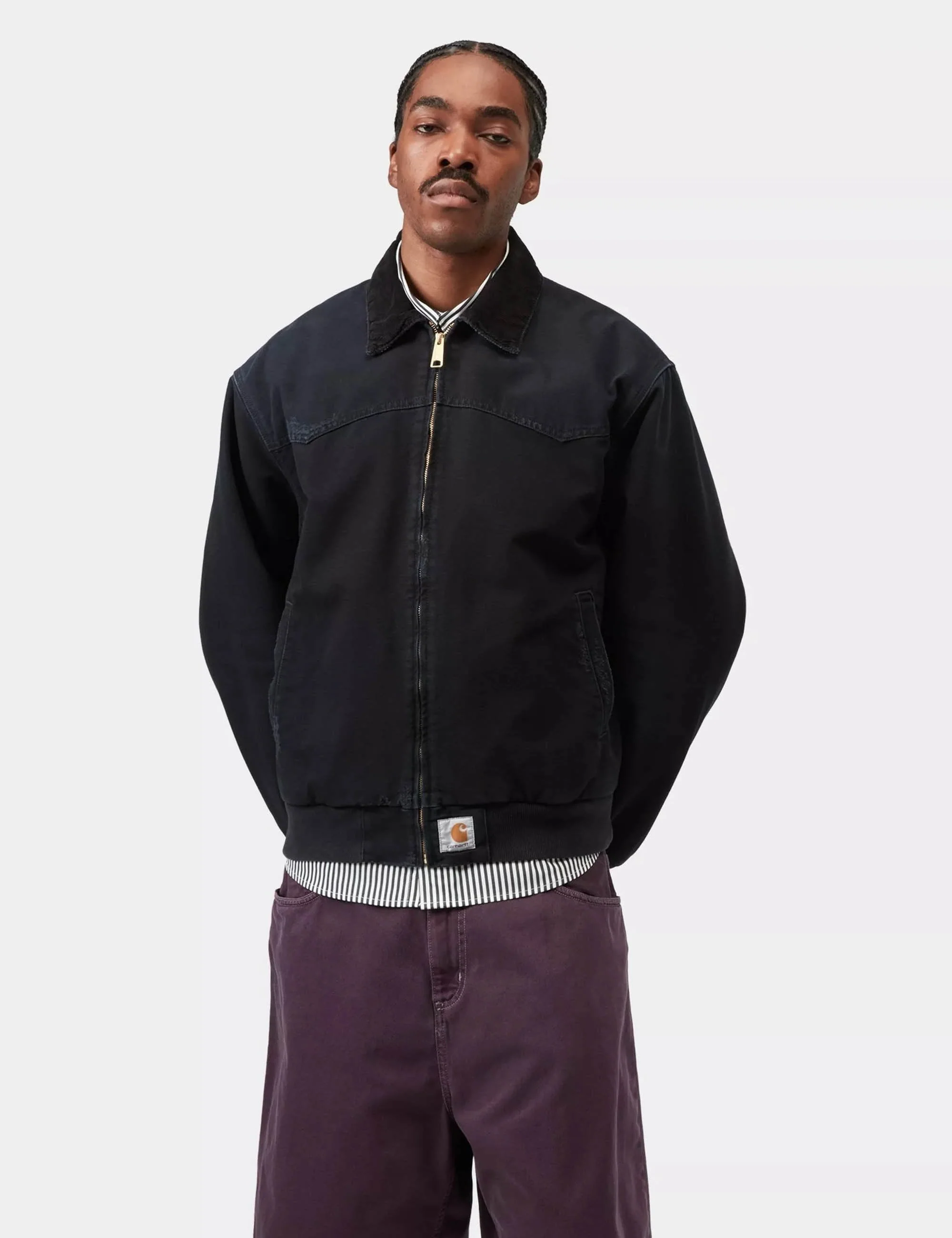 OG Santa Fe Jacket - Black/Black (Grind Wash) - Image 6