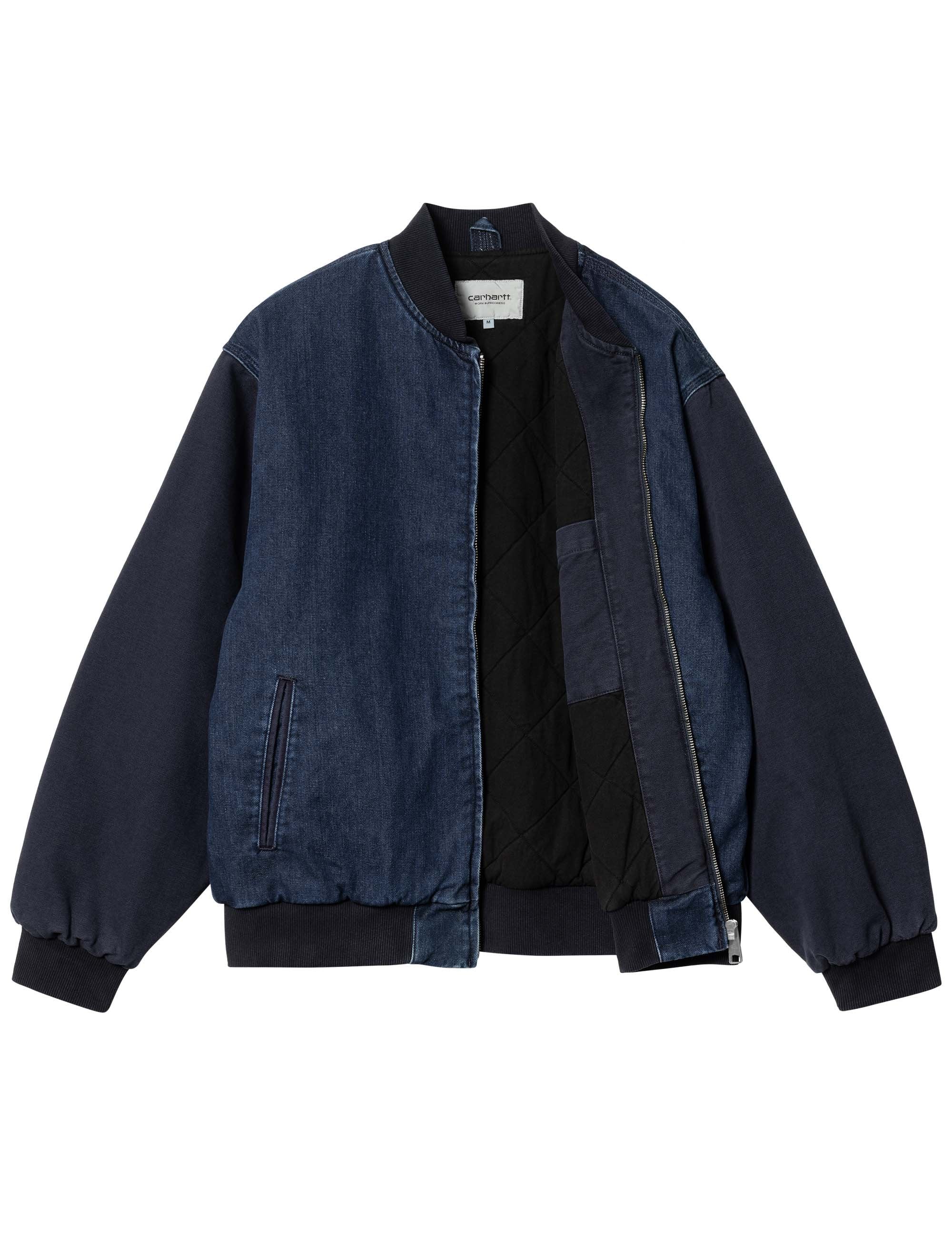 Paxon Bomber Jacket - Dark Navy - Image 2