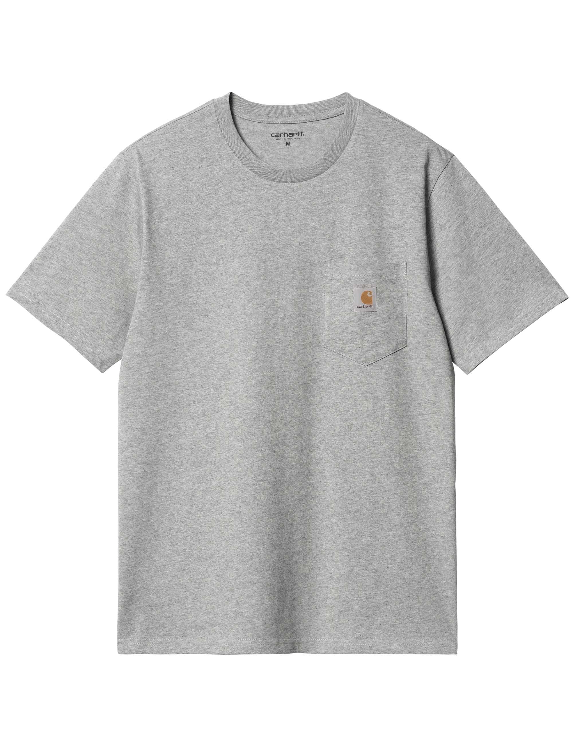Pocket T-Shirt - Grey Heather