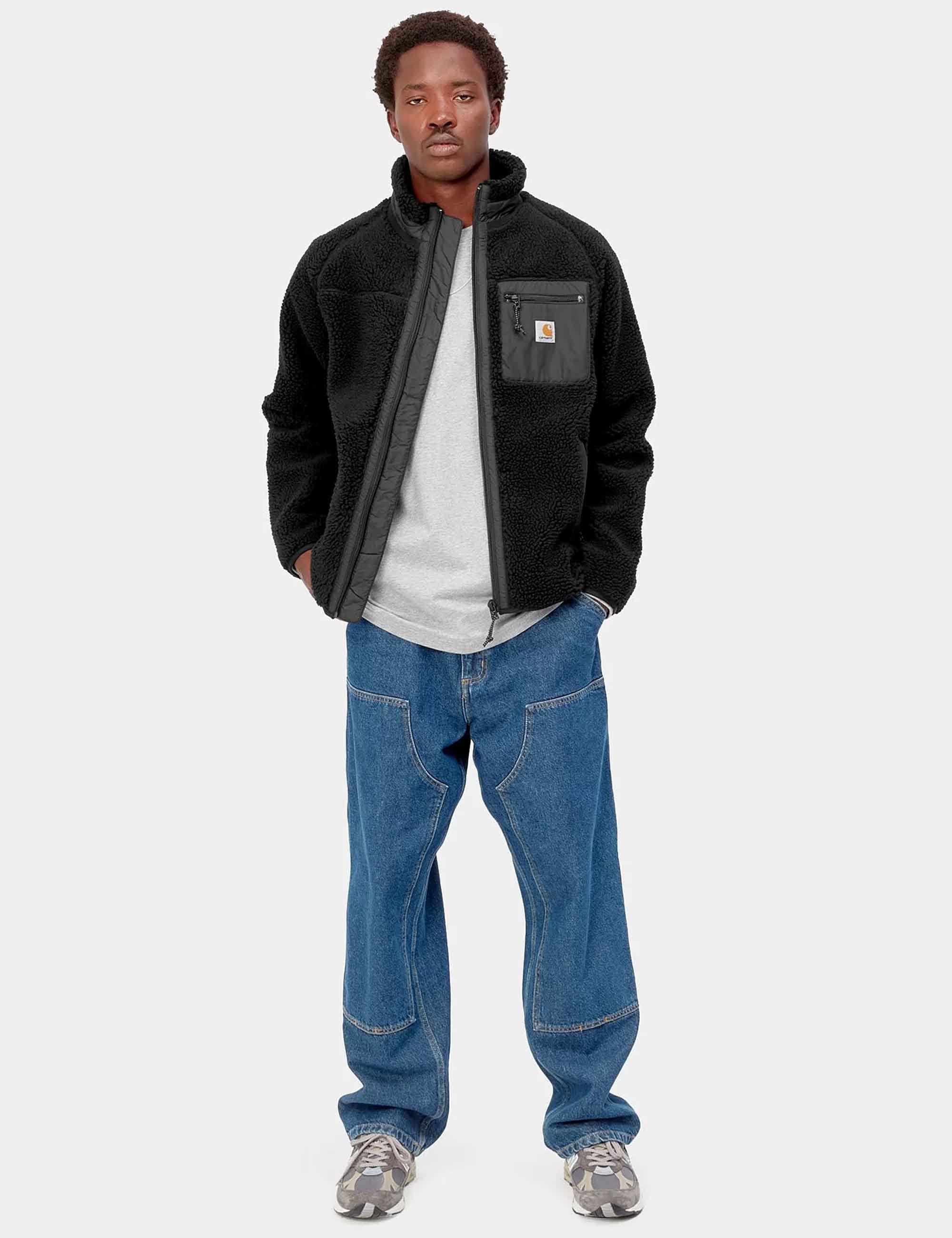 Prentis Liner  Fleece Jacket - Black/Black - Image 7
