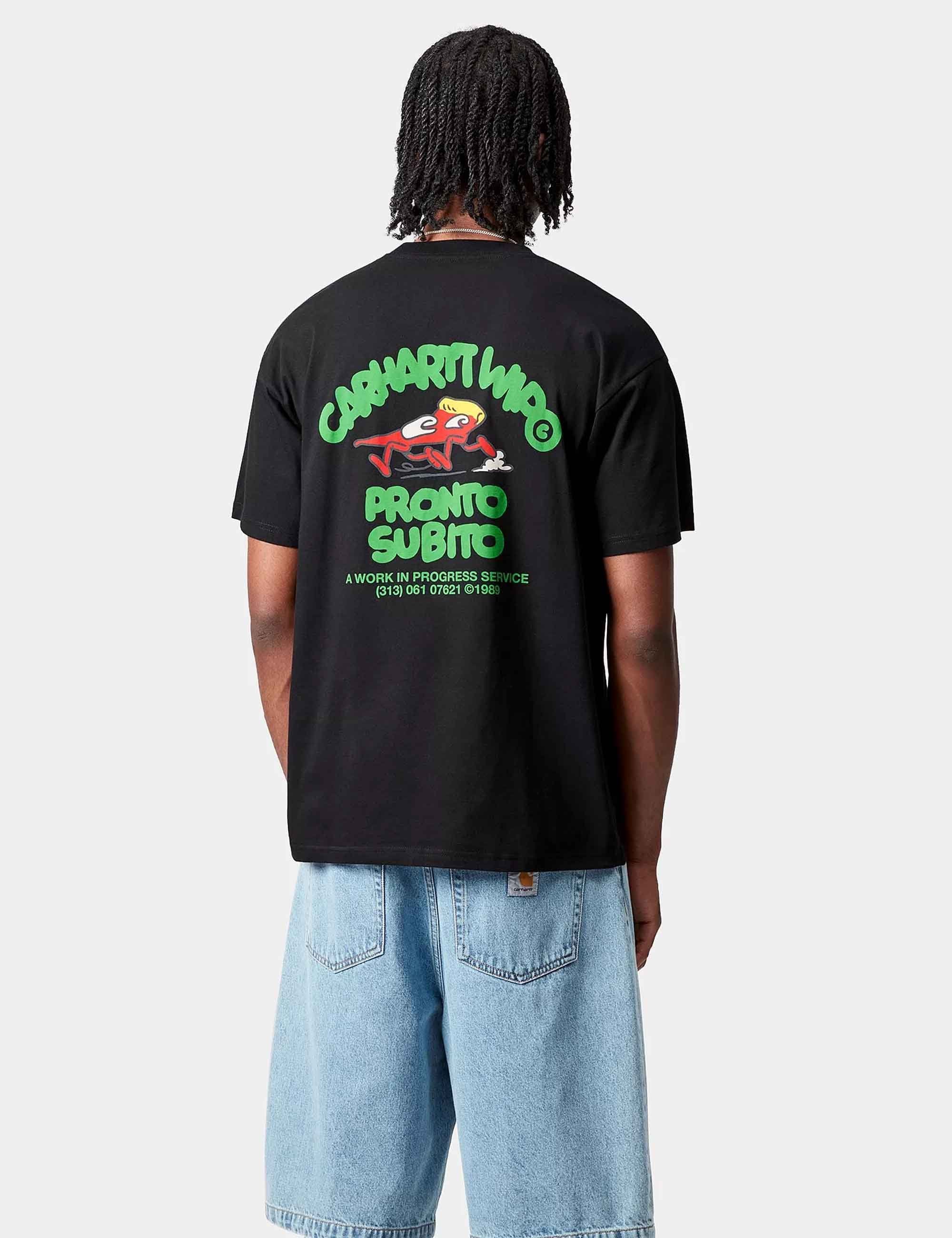 Pronto T-Shirt - Black - Image 2
