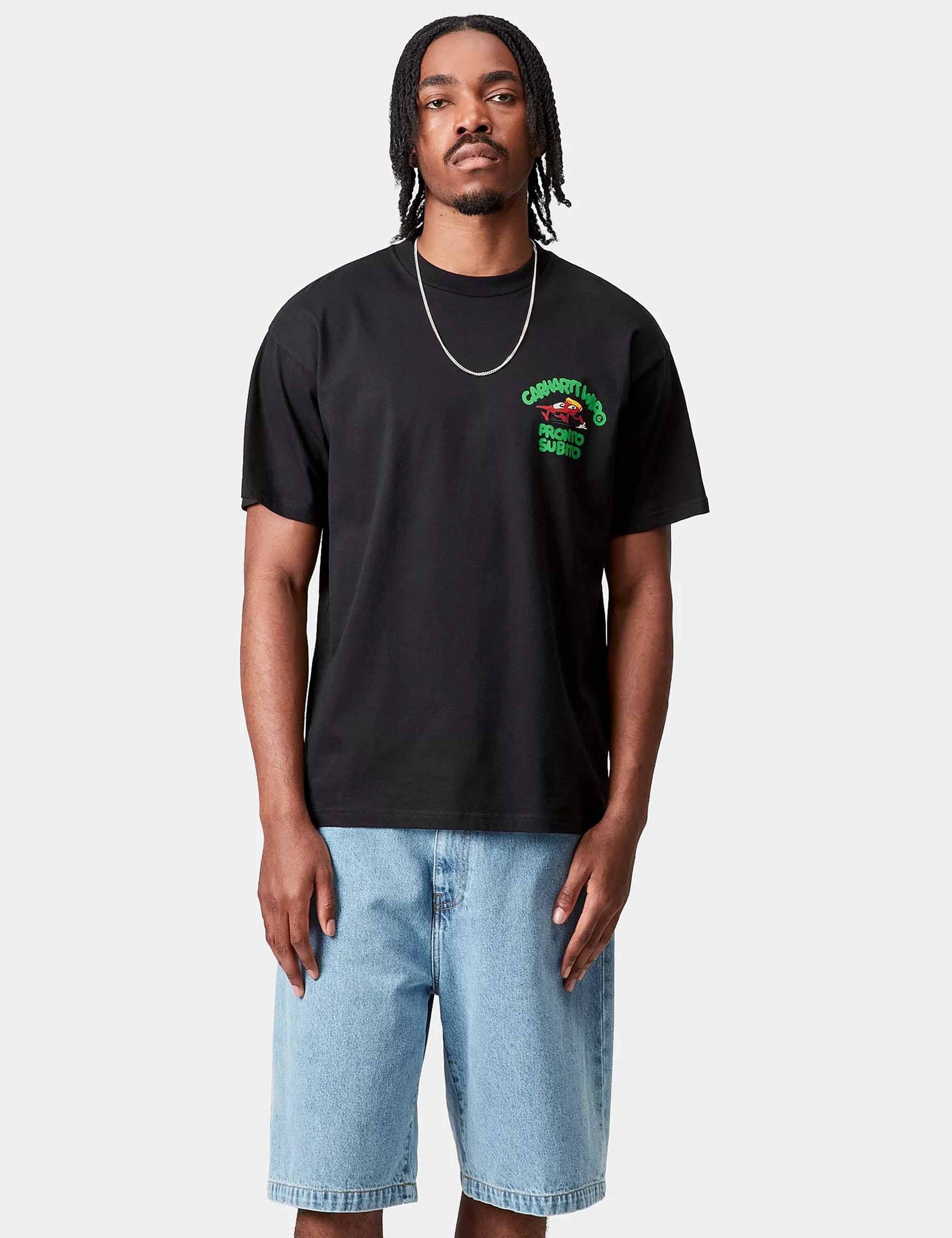 Pronto T-Shirt - Black - Image 4