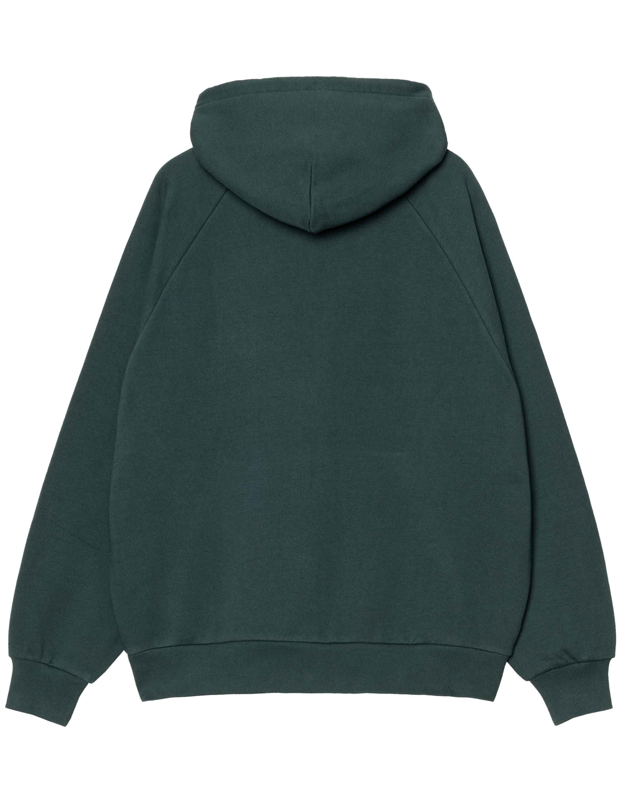 Ray Hooded Sweat - Dark Fir - Image 2