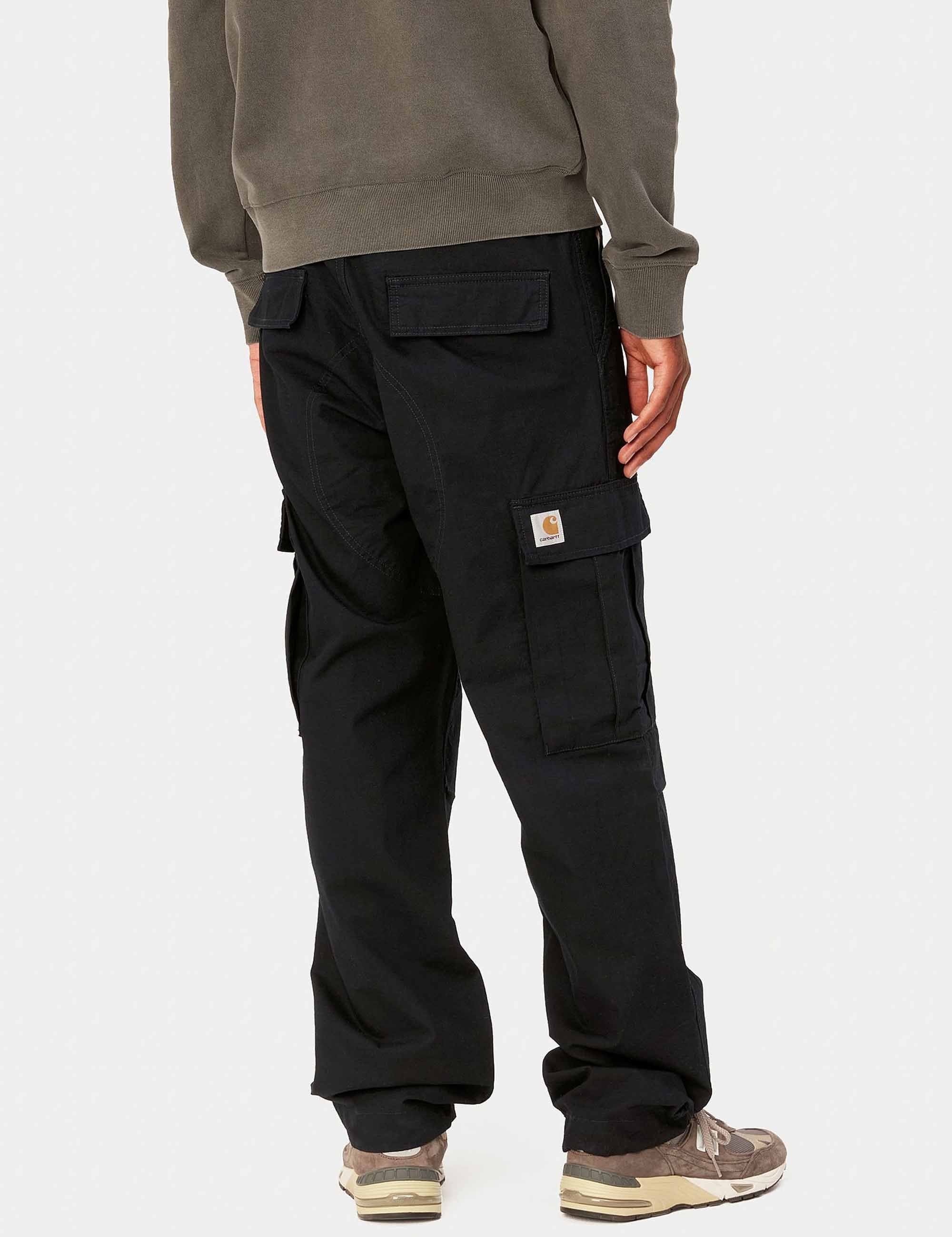 Regular Cargo Pant - Black - Image 4