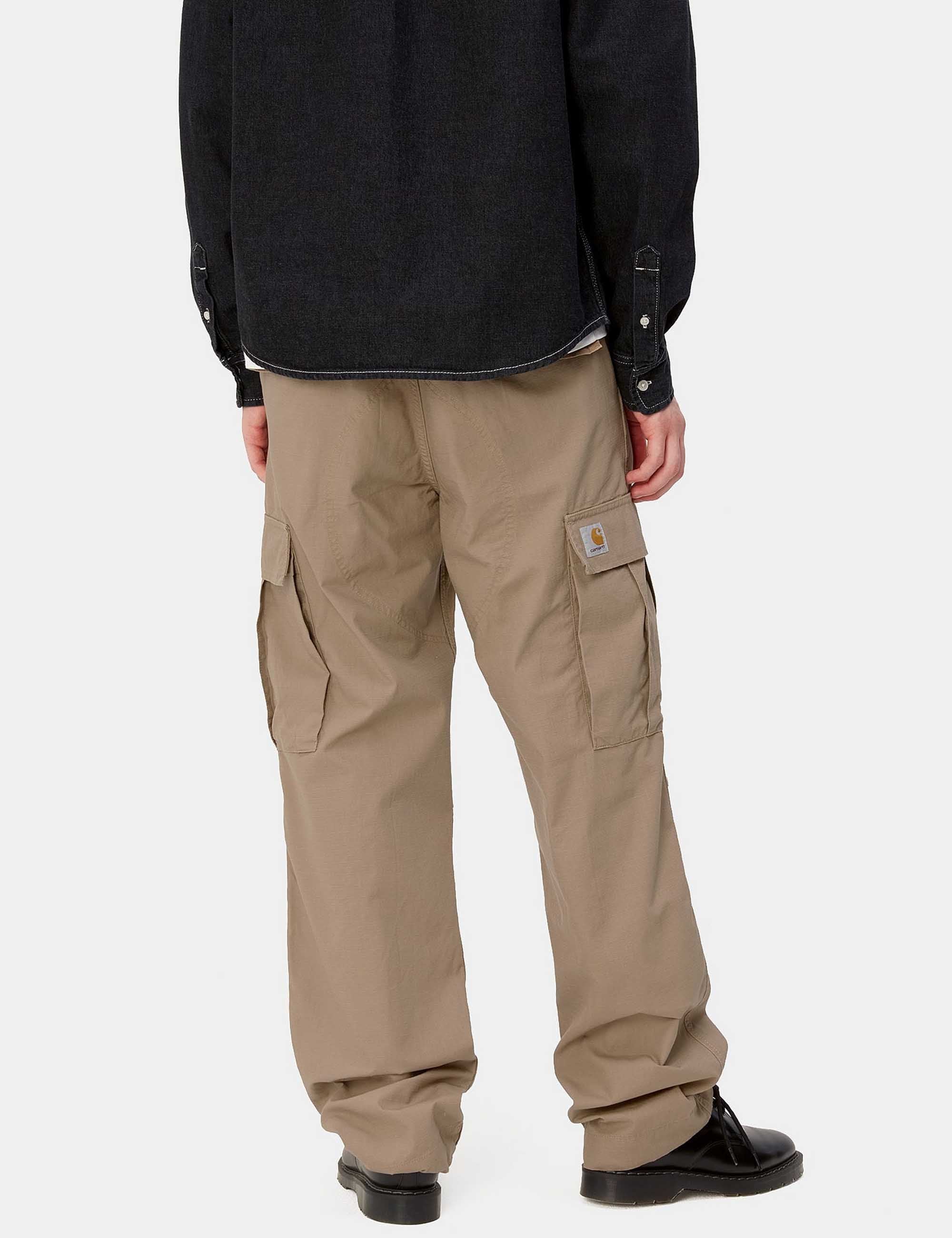Regular Cargo Pant - Leather - Image 4