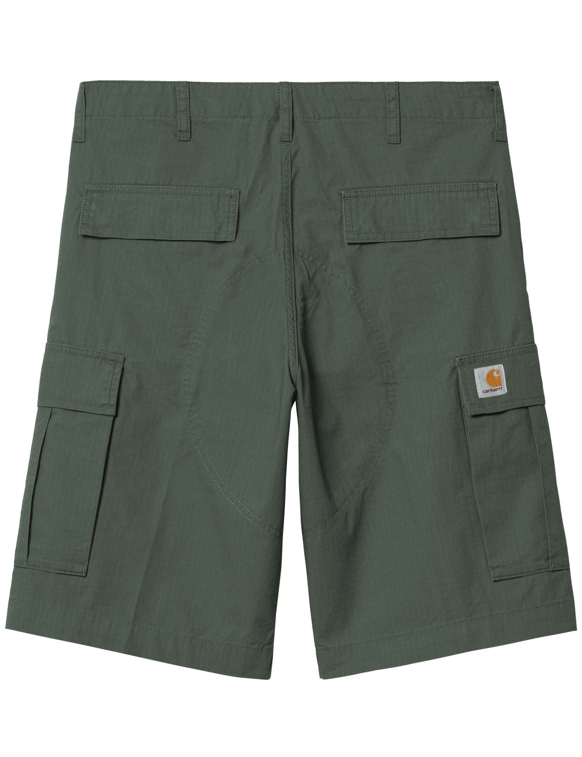 Regular Cargo Shorts - Duck Green - Image 3