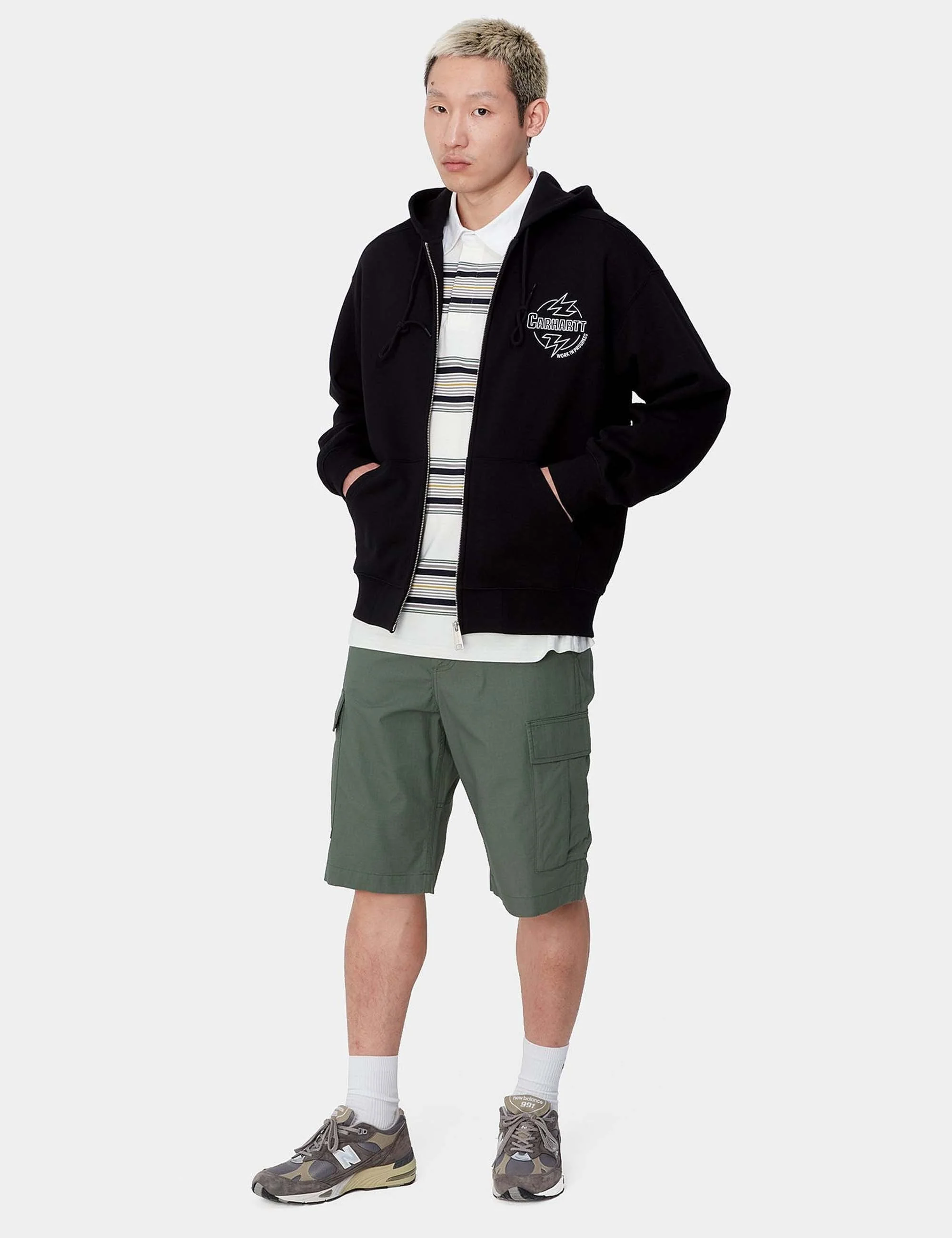 Regular Cargo Shorts - Duck Green - Image 6