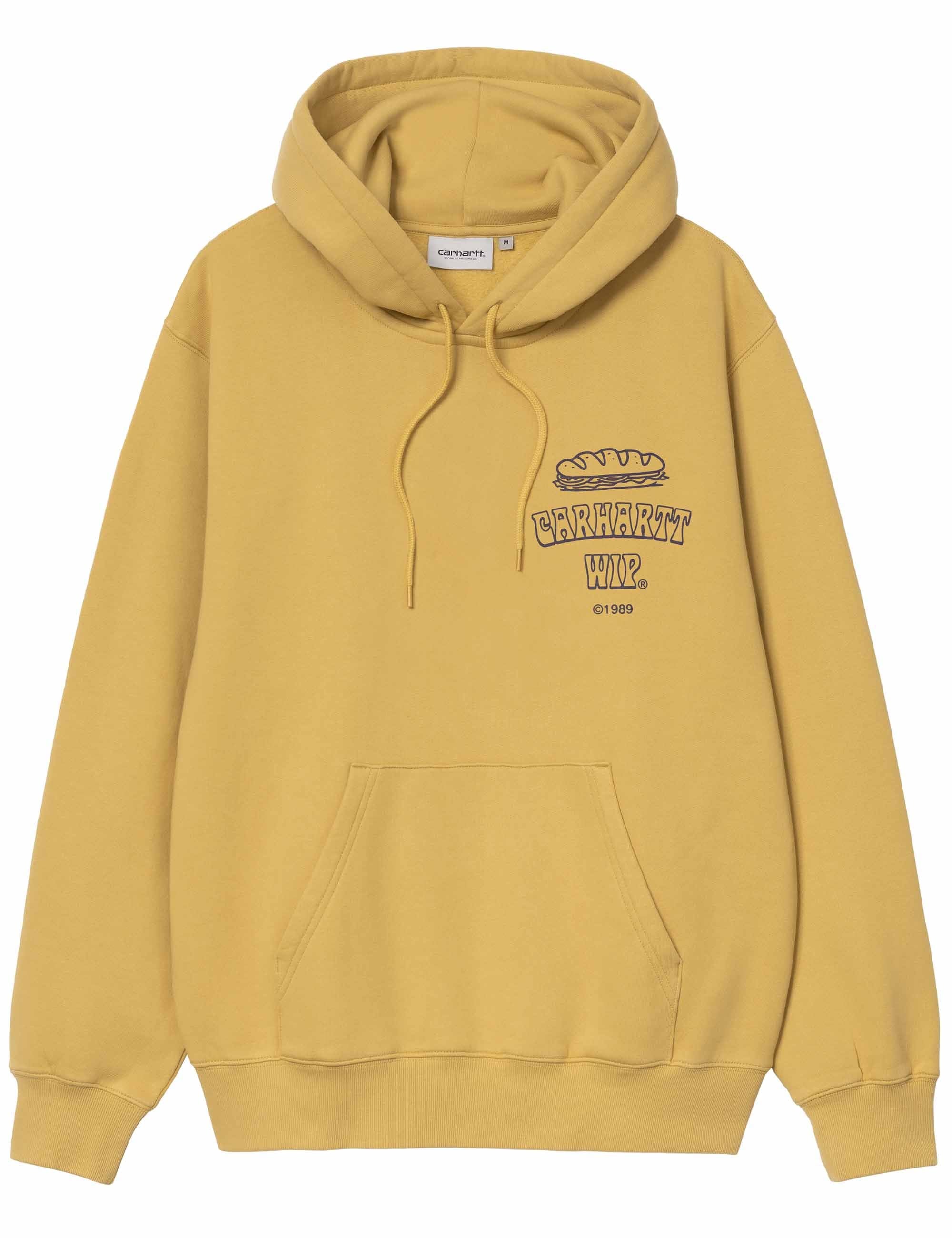 Sandwich Hooded Sweat - Suncrest/Purple - Image 2