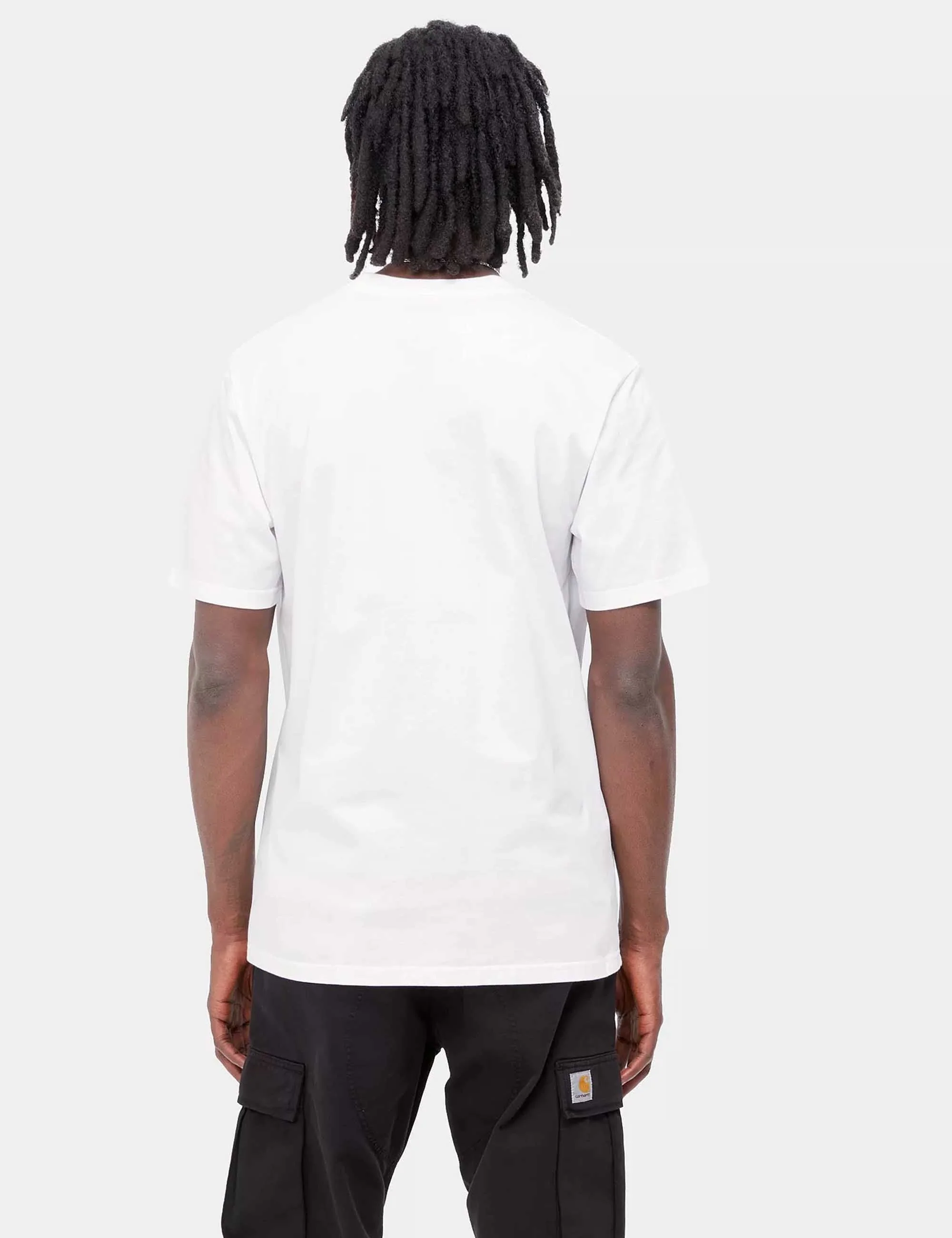 Script T-Shirt - White/Black - Image 4