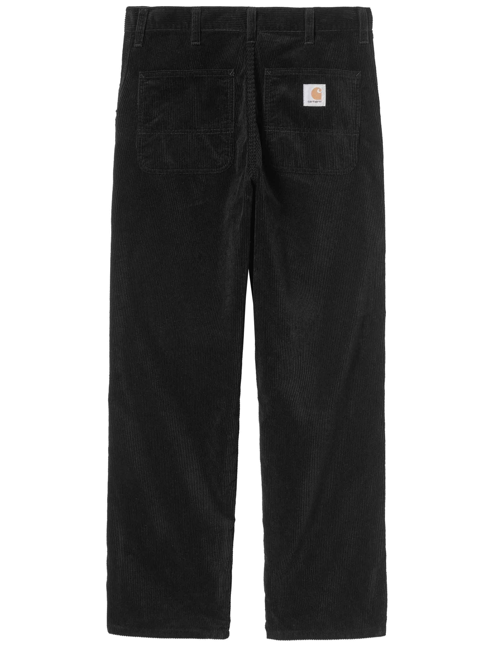 Simple Cord Pant - Black - Image 2