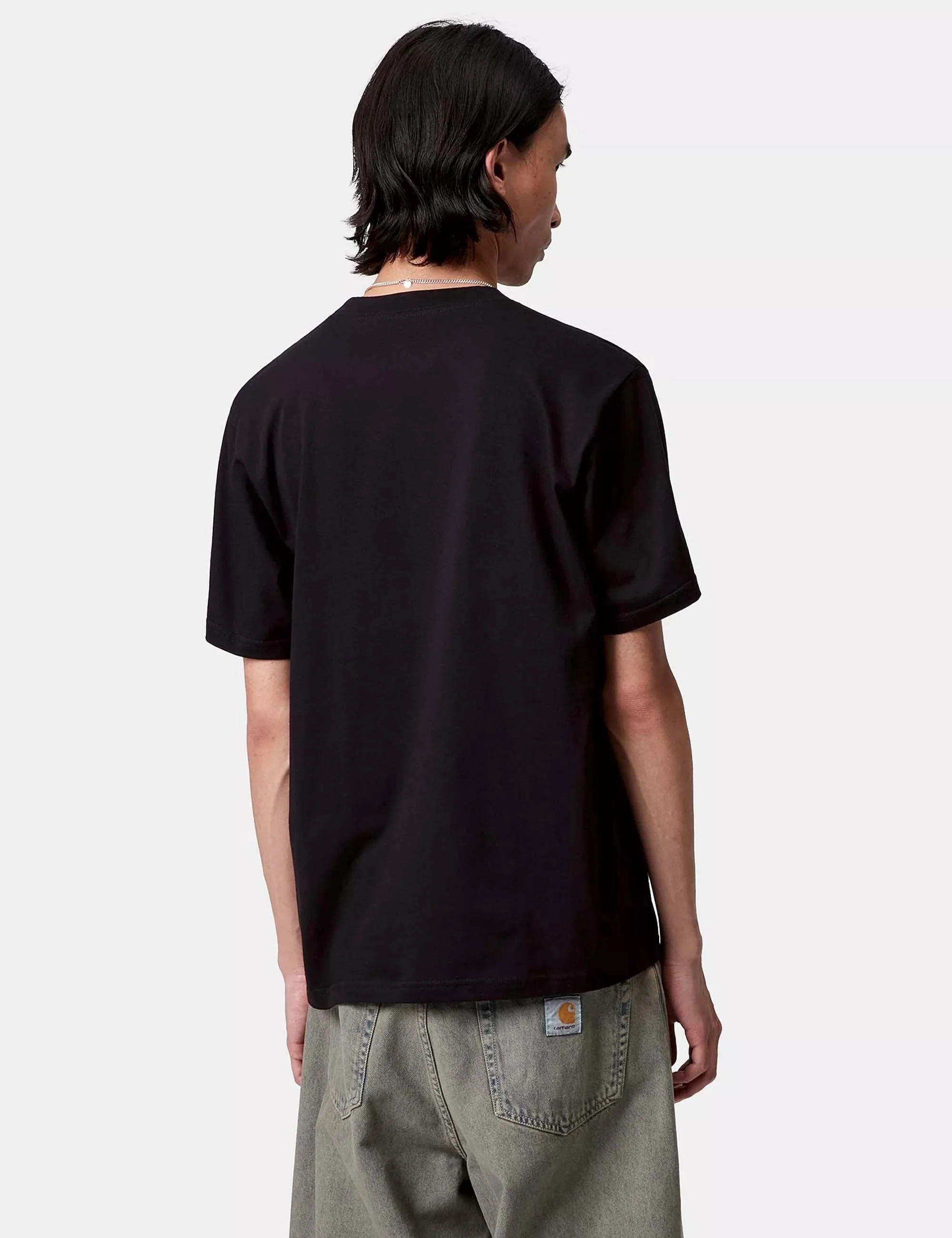 Solar Charm Script T-Shirt - Black - Image 4