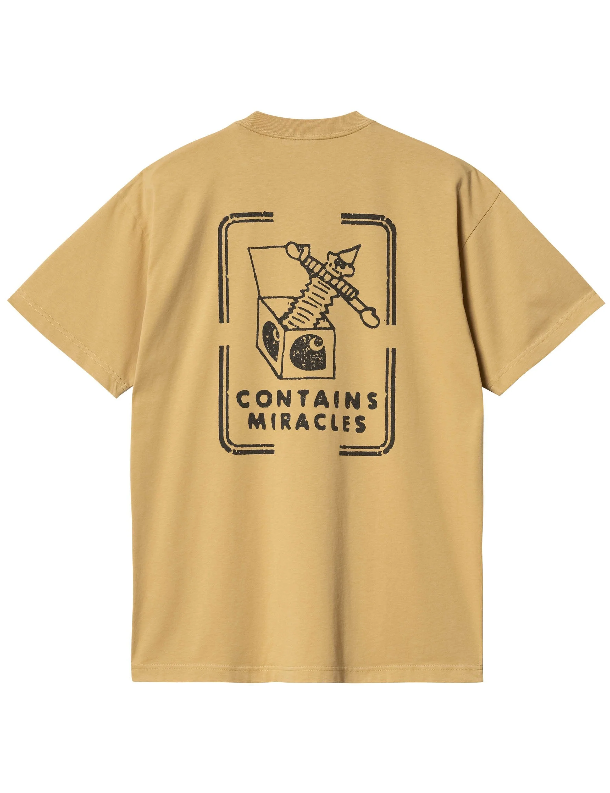 Stamp T-Shirt - Bourbon/Black