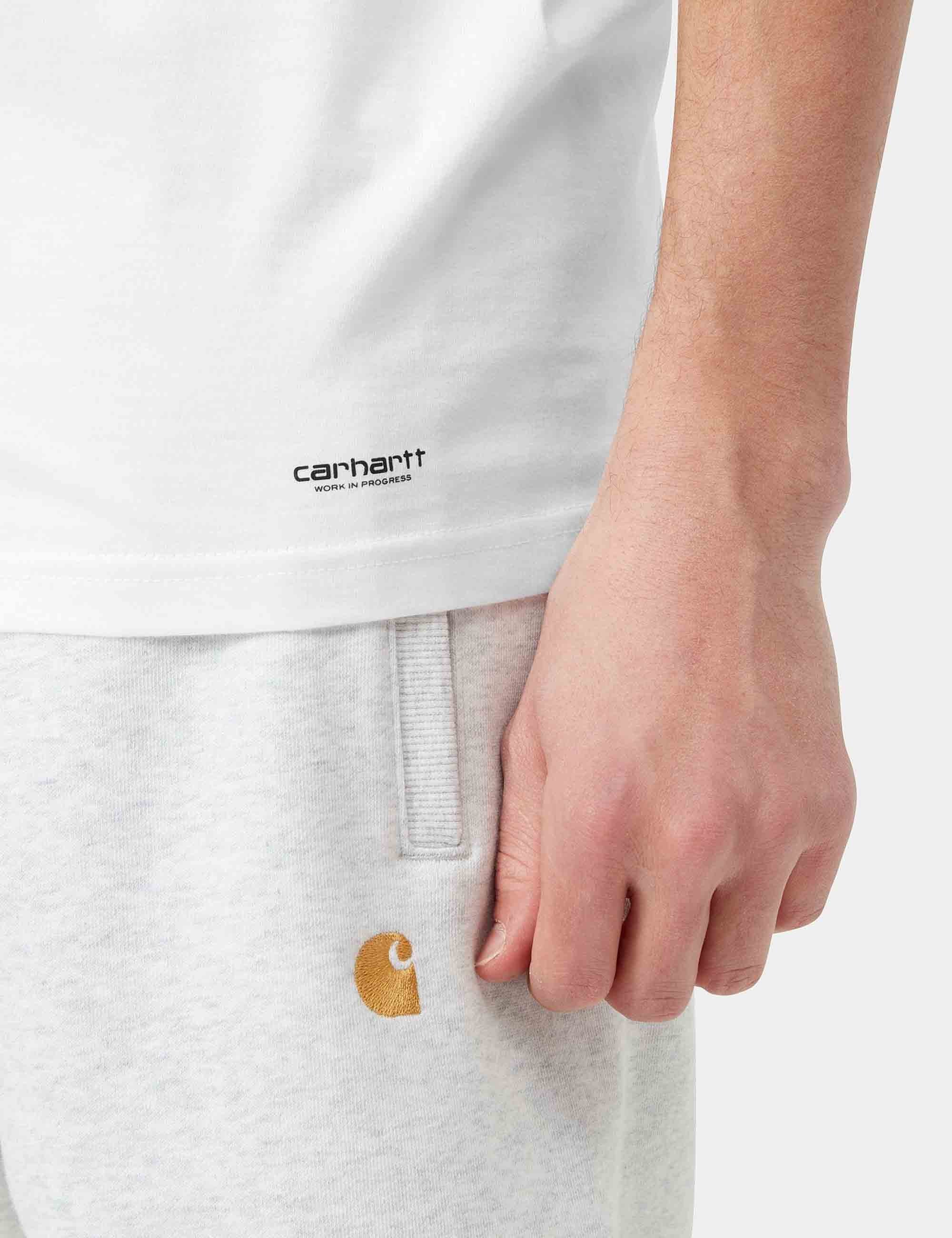 Standard Crew Neck T-Shirt (2 Pack) - White - Image 4