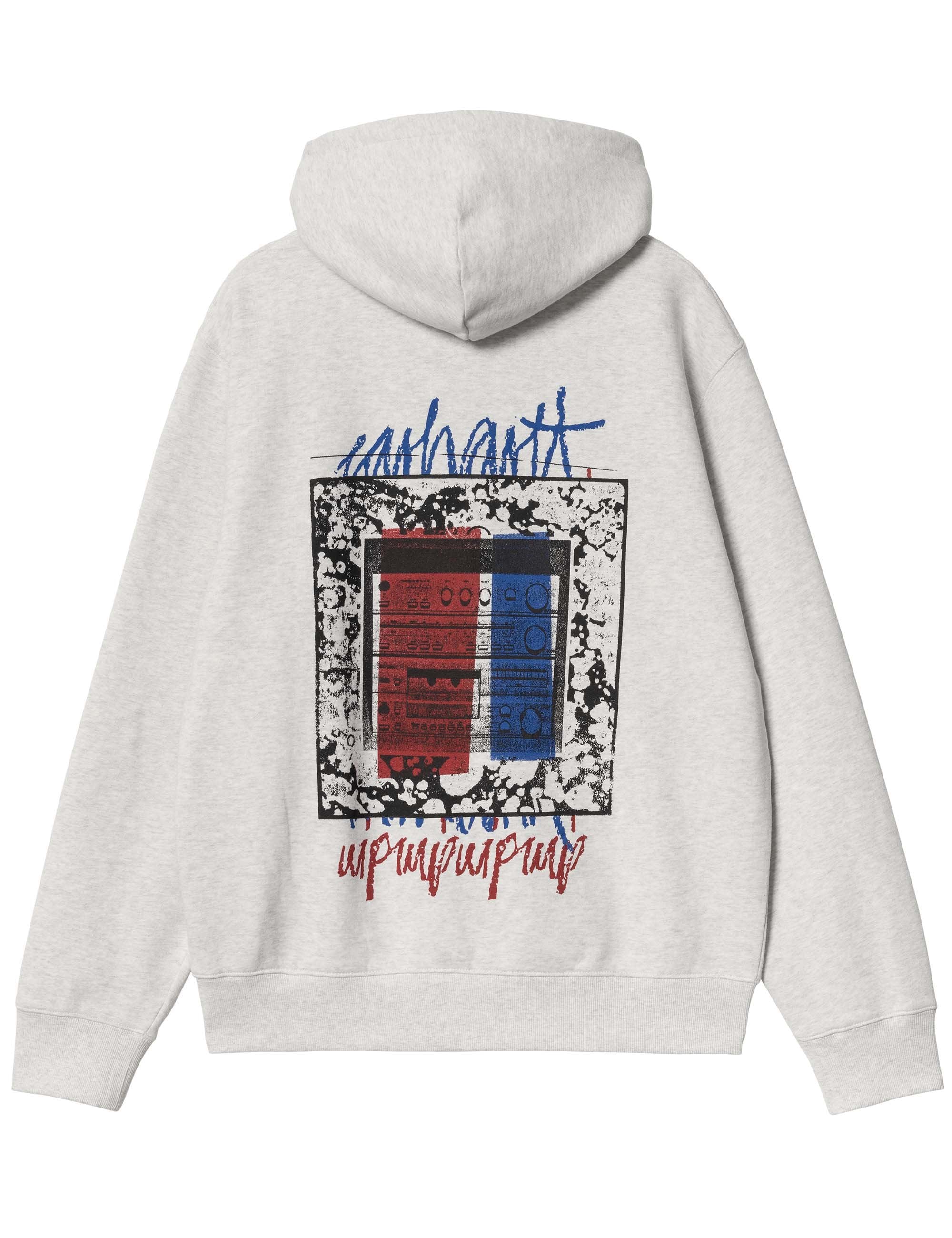 Stereo Hooded Sweat - Ash Heather