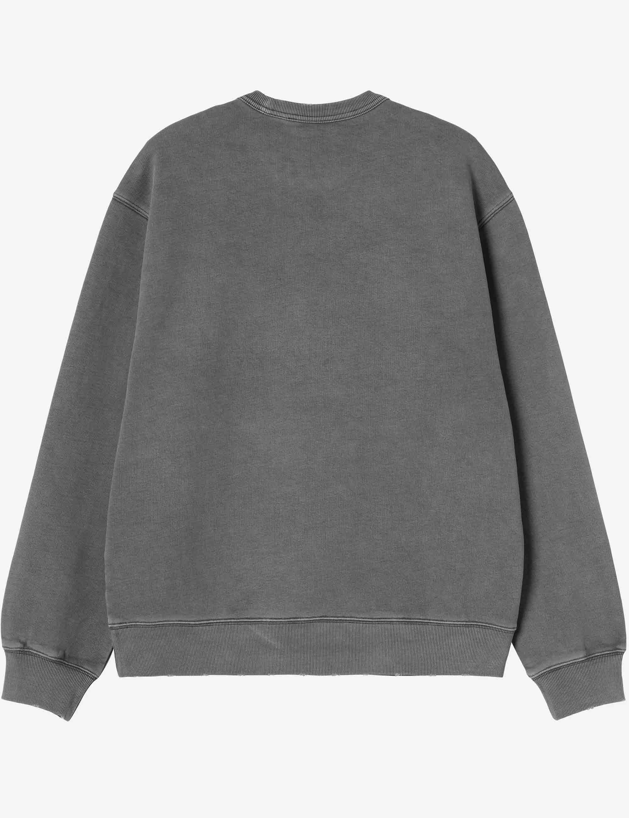 Torion Crew Sweat - Black (Grind Wash) - Image 3