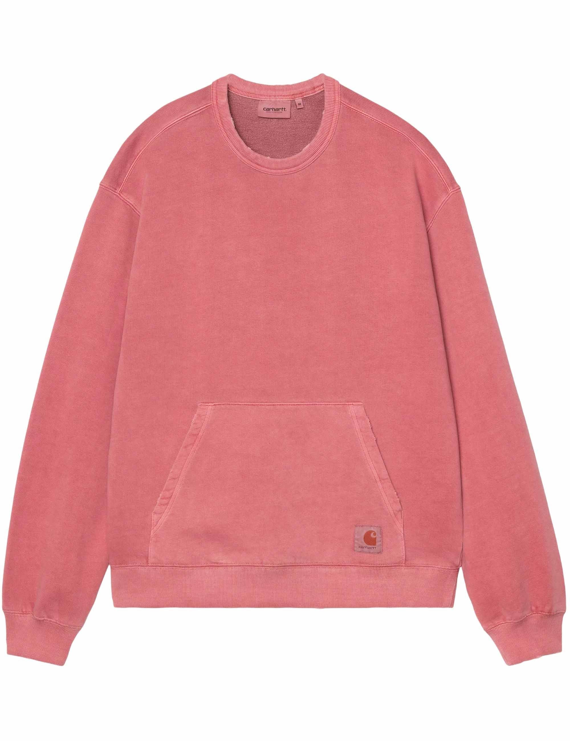 Torion Crew Sweat - Marsala (Grind Wash)
