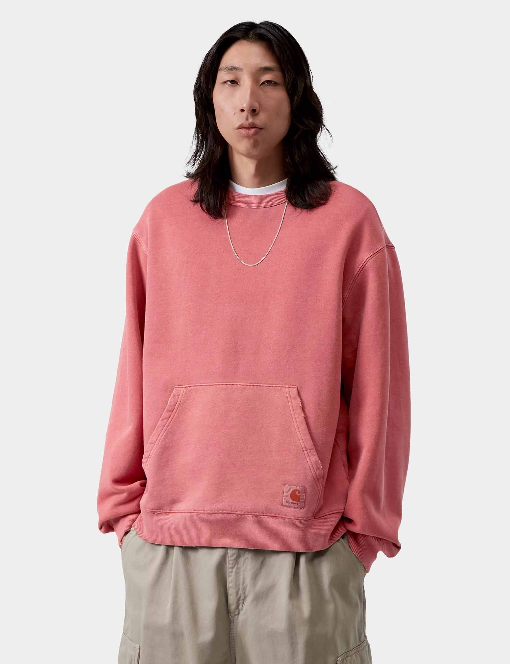 Torion Crew Sweat - Marsala (Grind Wash) - Image 2