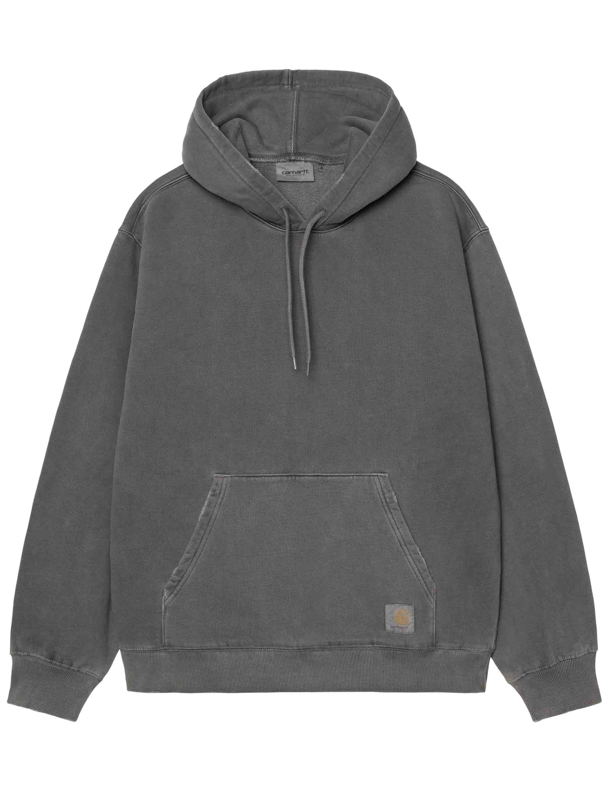 Torion Hooded Sweat - Black (Grind Wash)