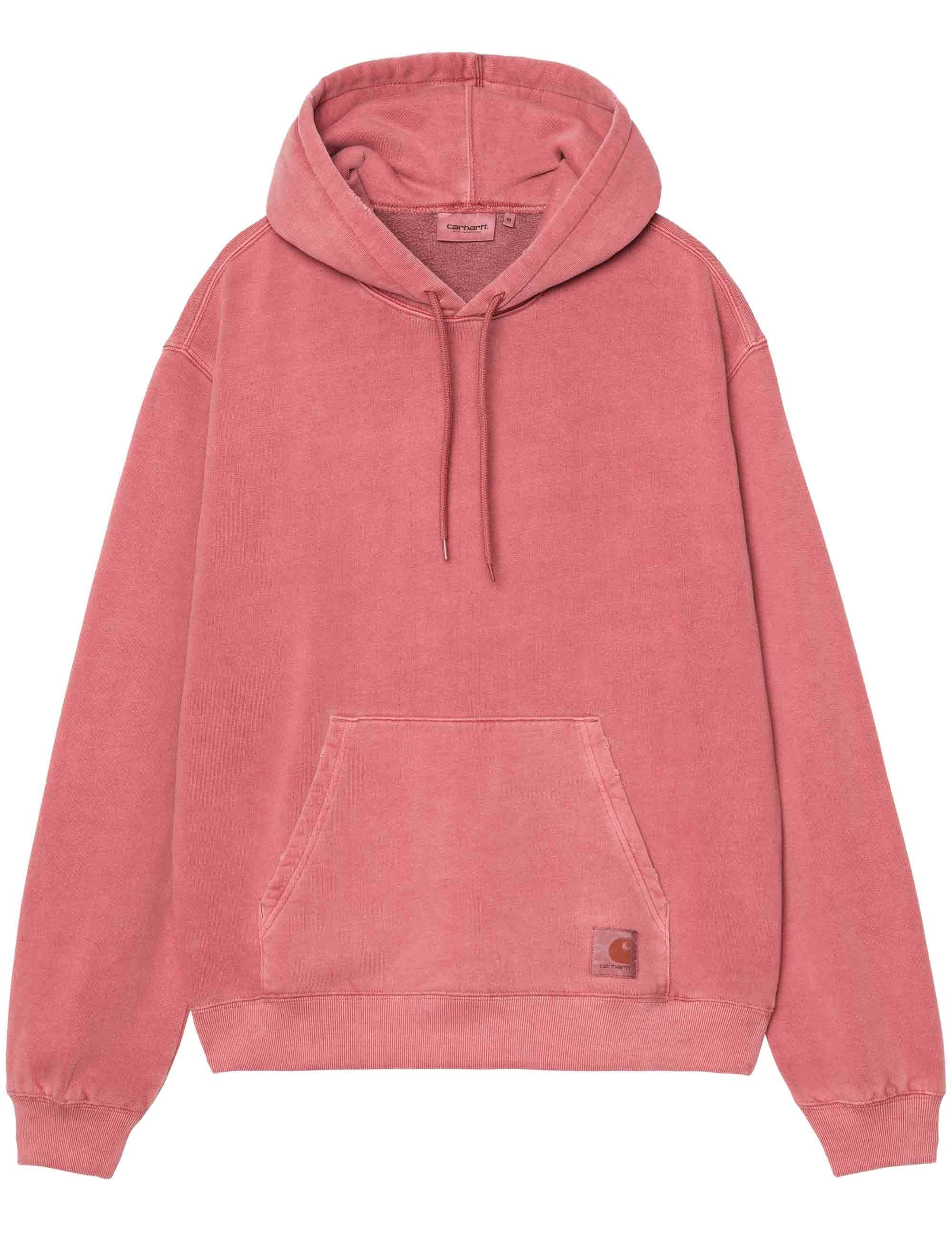 Torion Hooded Sweat - Marsala (Grind Wash)