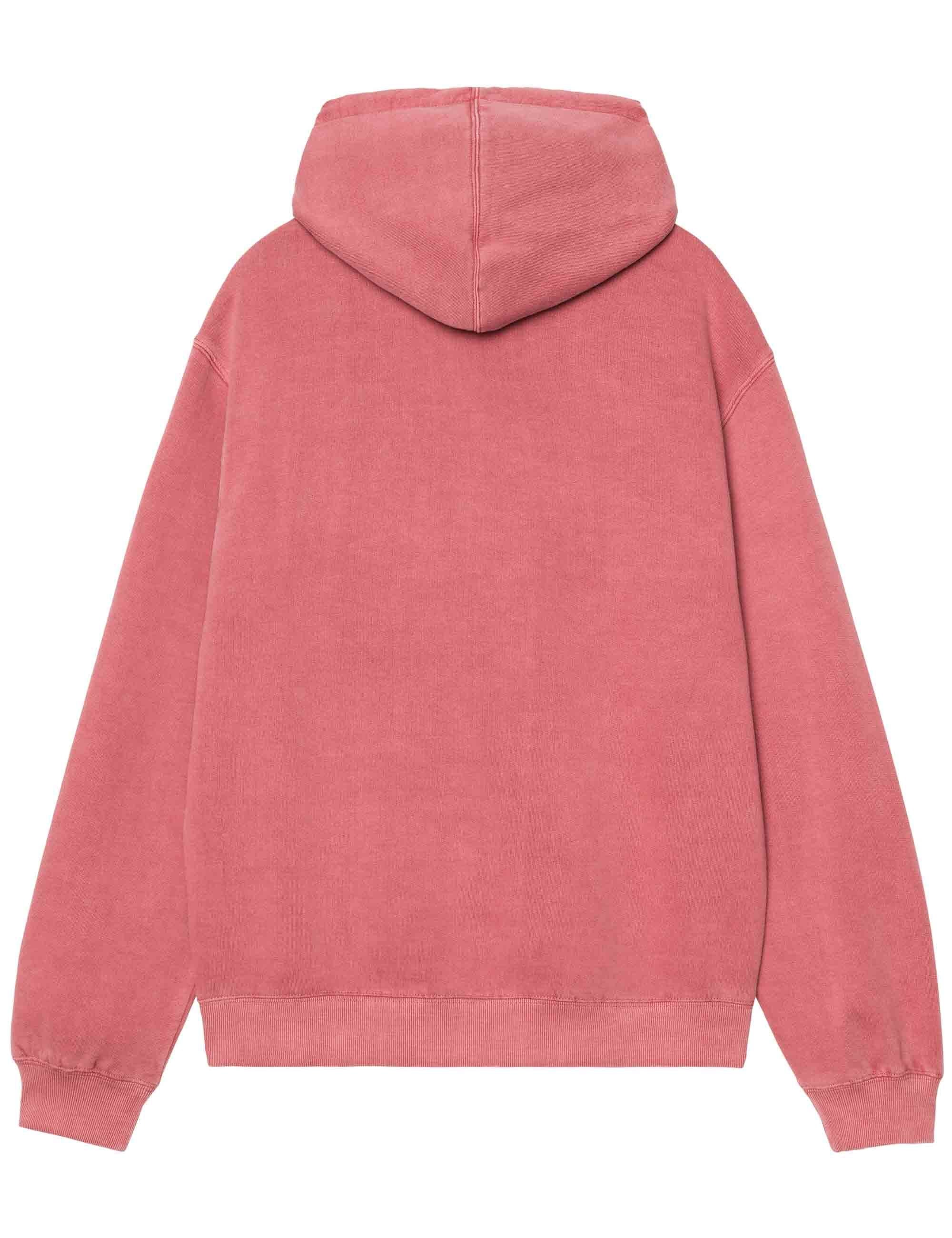 Torion Hooded Sweat - Marsala (Grind Wash) - Image 2
