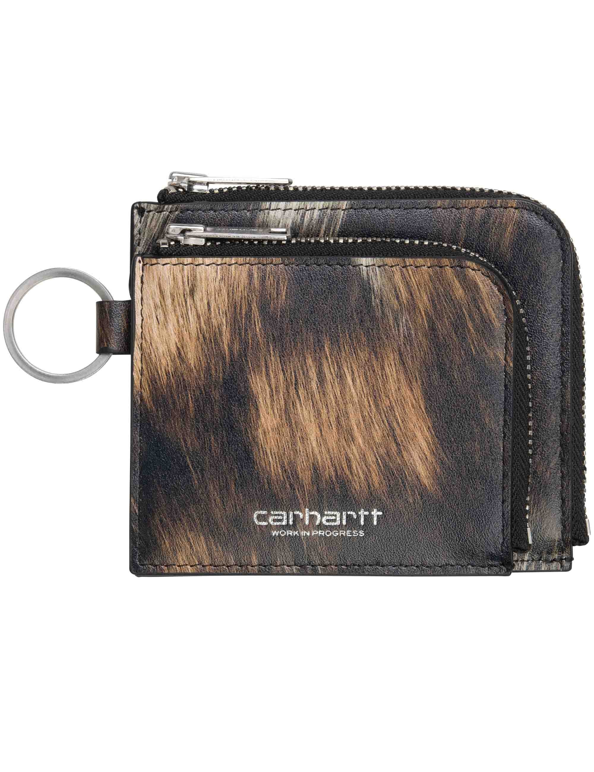 Vegas Double Zip Wallet - Wild Dog/Silver