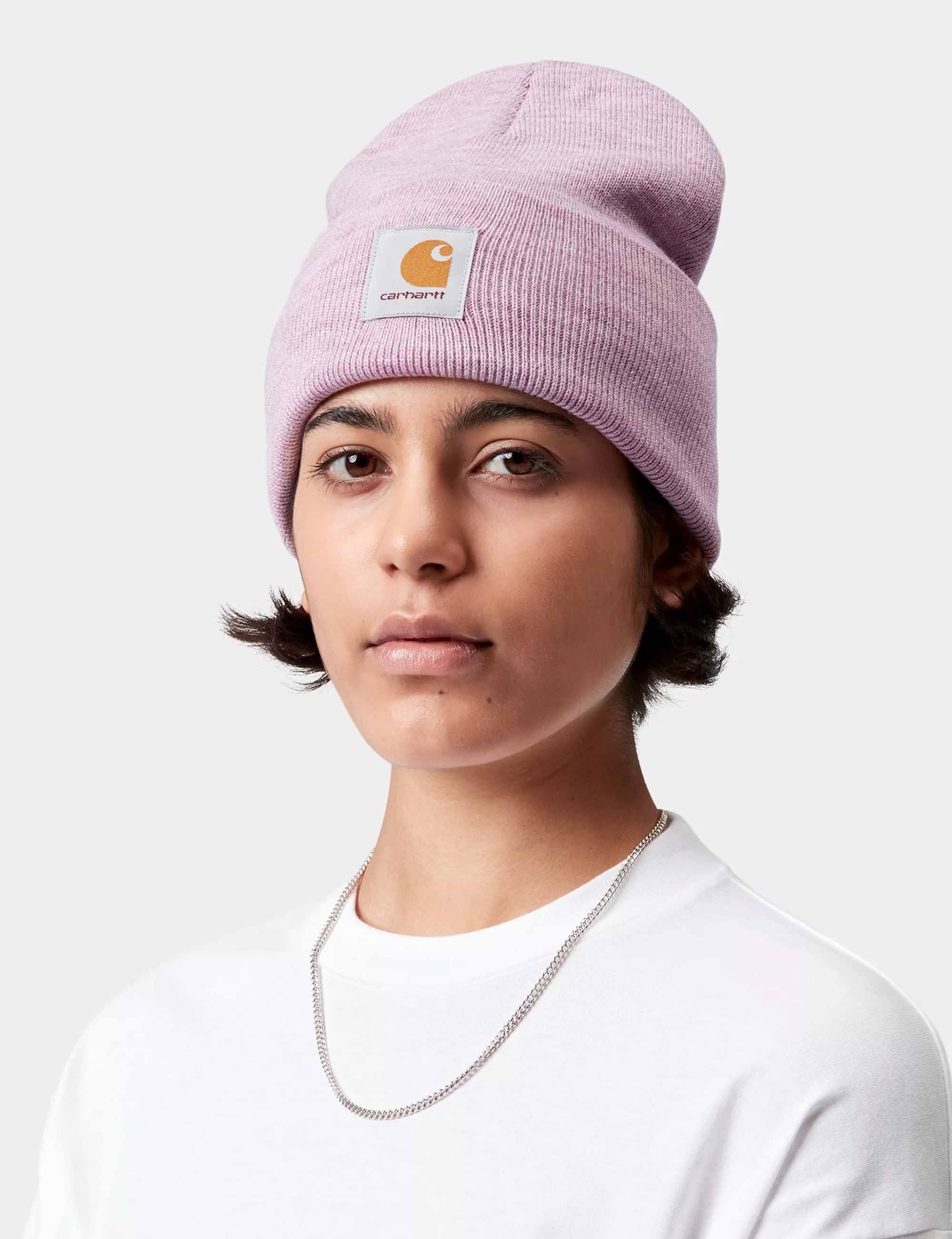 Watch Beanie Hat - Gentle Purple Heather - Image 2