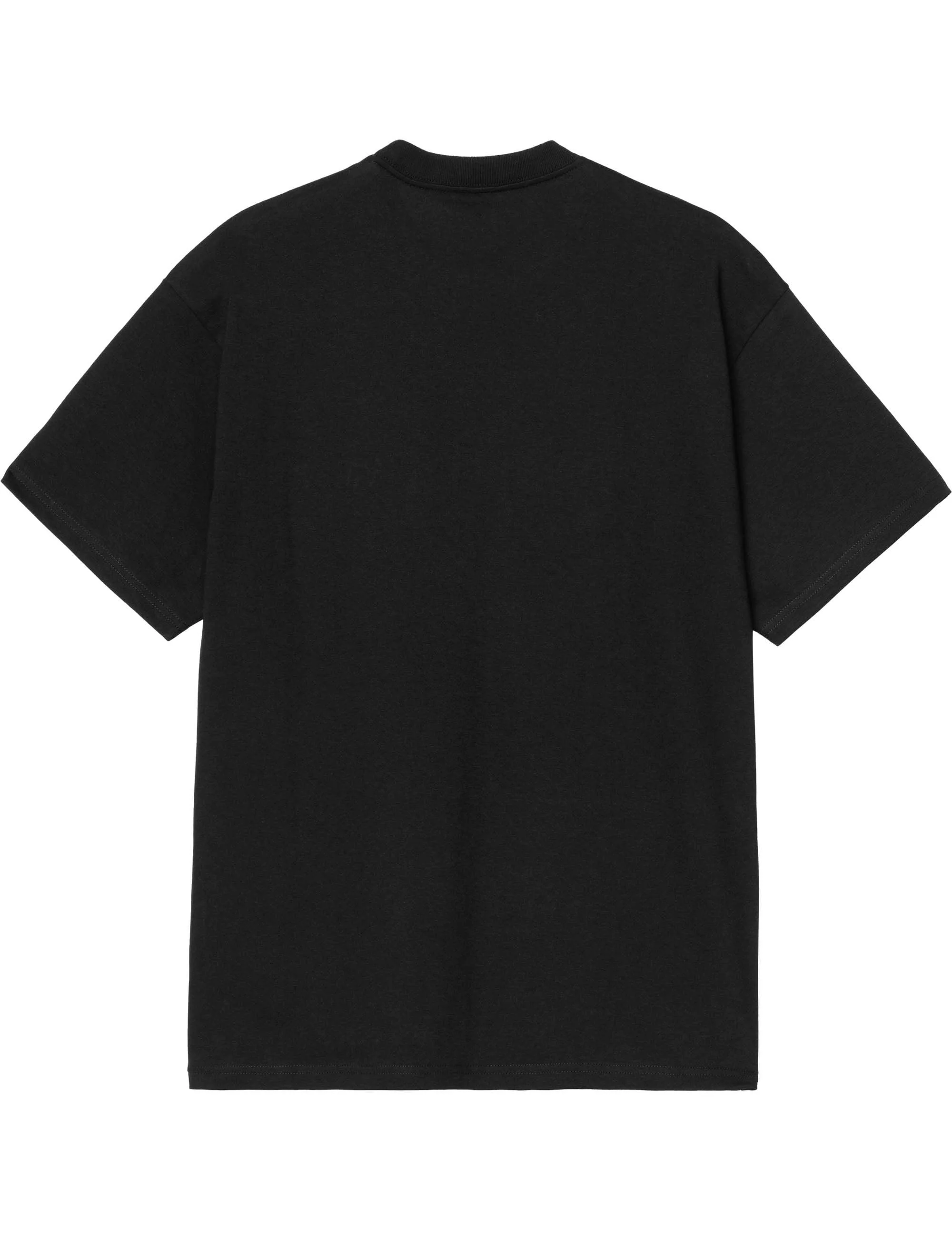 Wiptopia Script T-Shirt - Black/Wax - Image 2
