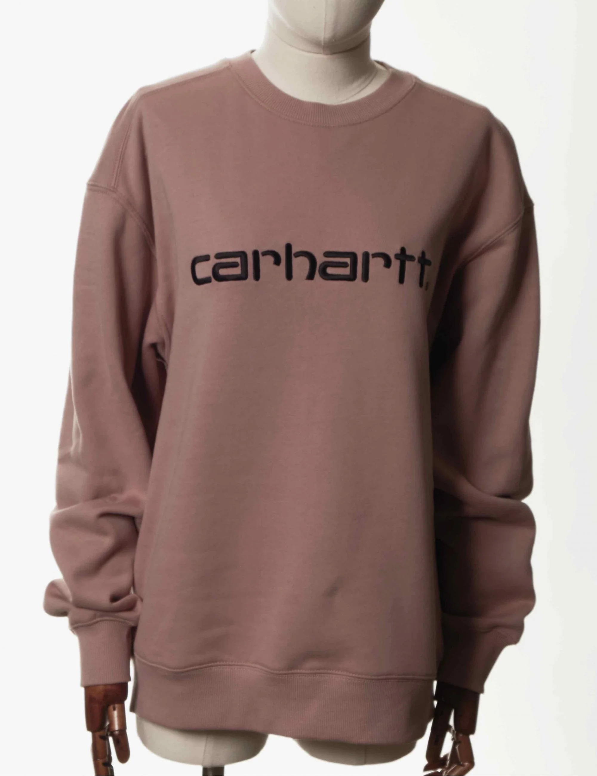 Women's Carhartt Sweat - Earthy Pink/Black