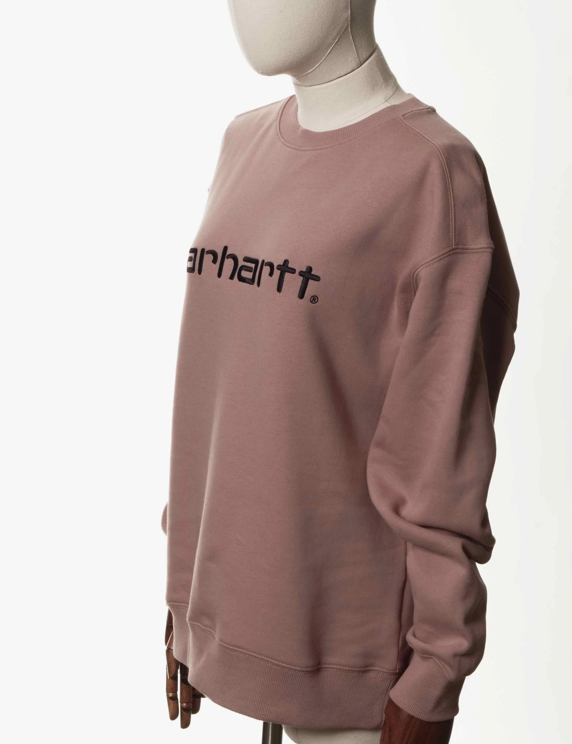 Women's Carhartt Sweat - Earthy Pink/Black - Image 4