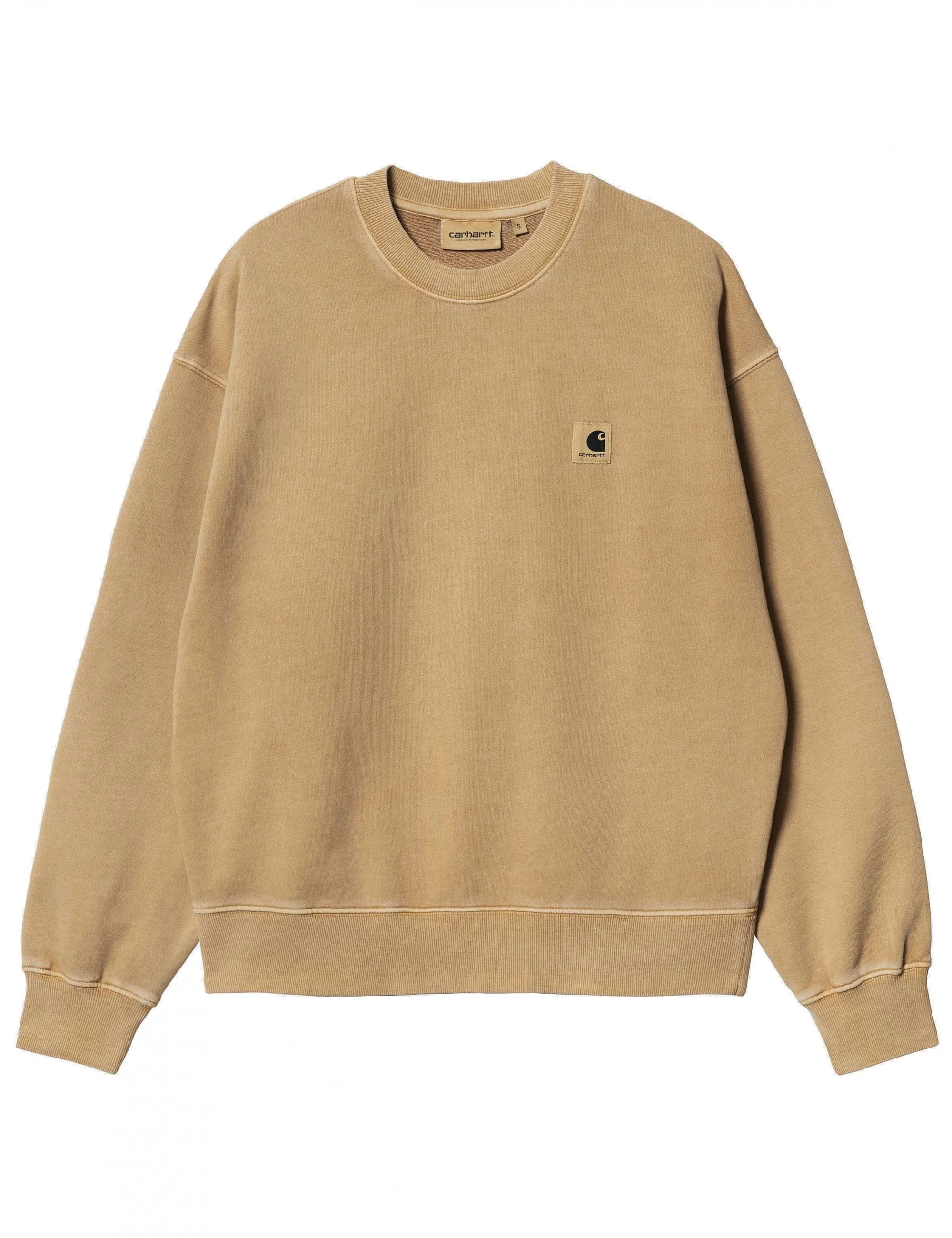 Women's Nelson Crew Sweat - Dusty H Brown