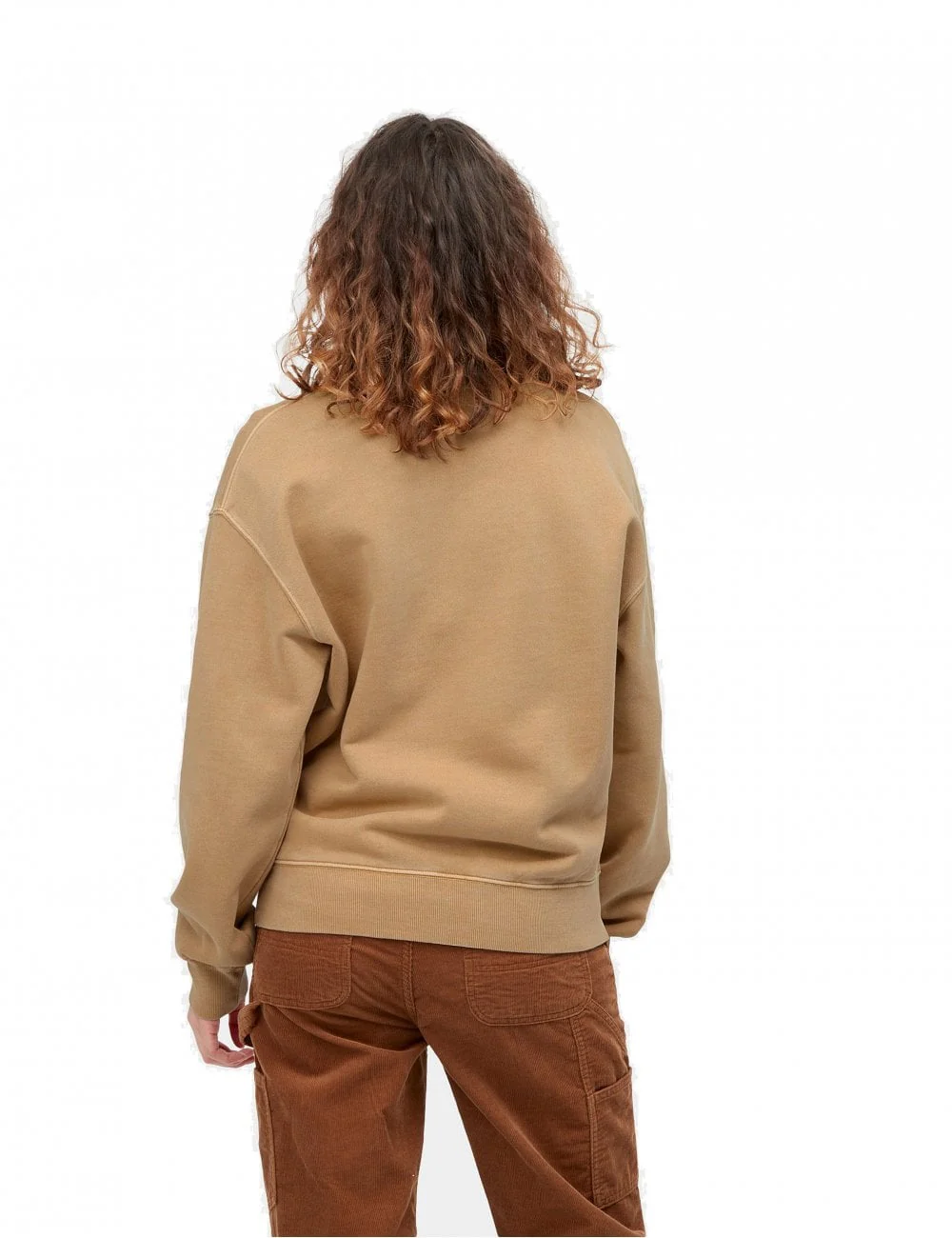 Women's Nelson Crew Sweat - Dusty H Brown - Image 4