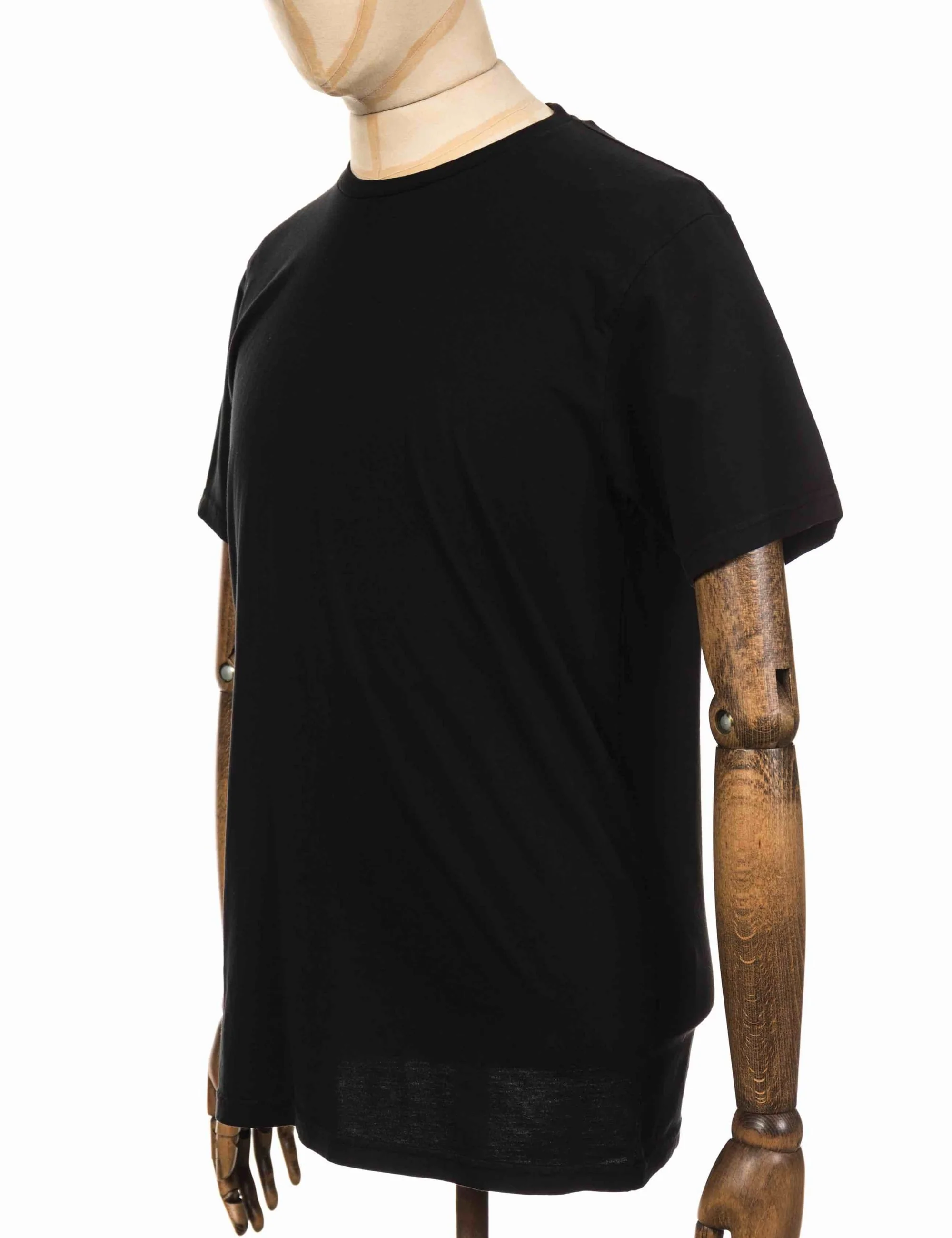 Classic Organic T-Shirt - Deep Black - Image 4