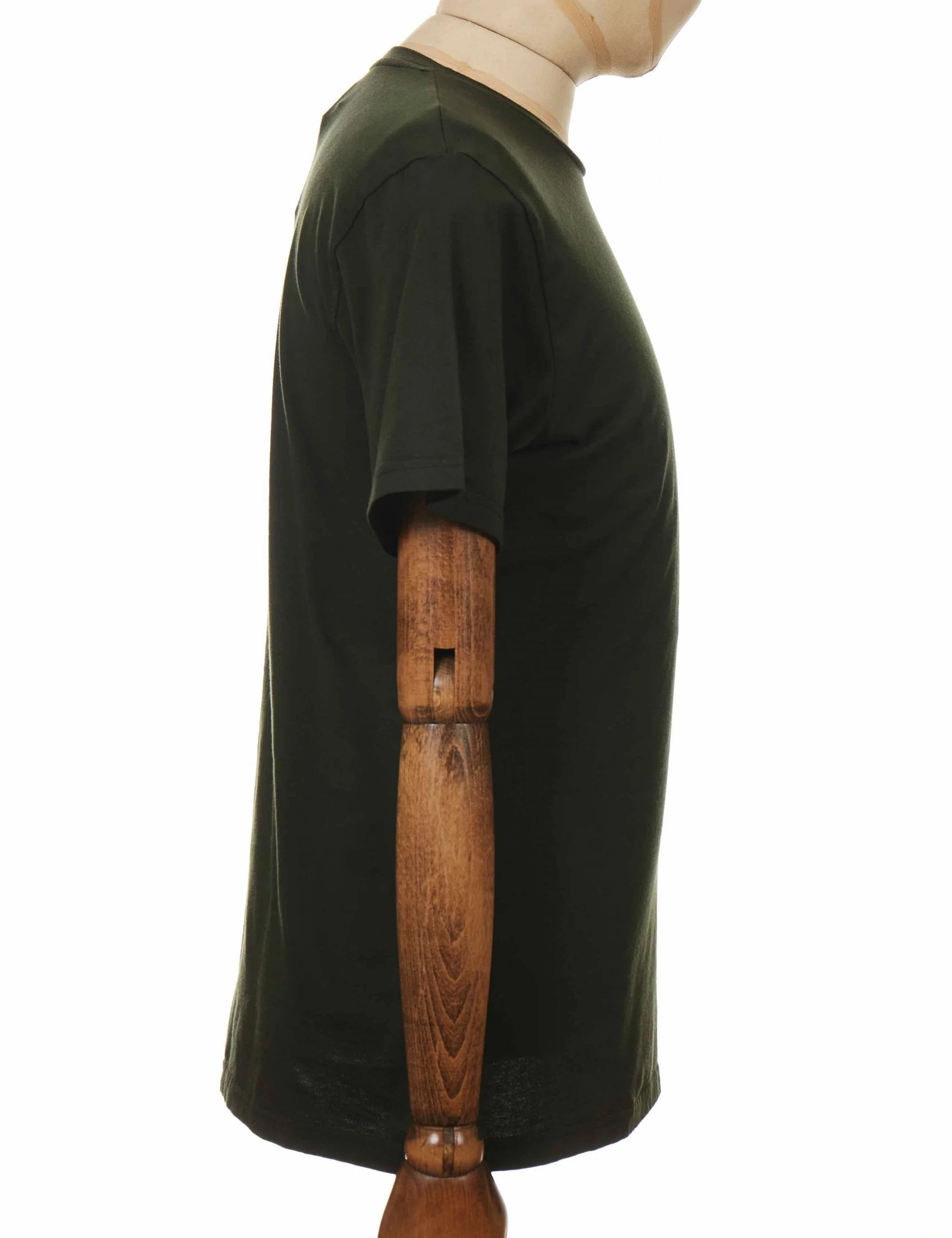 Classic Organic T-Shirt - Hunter Green - Image 5