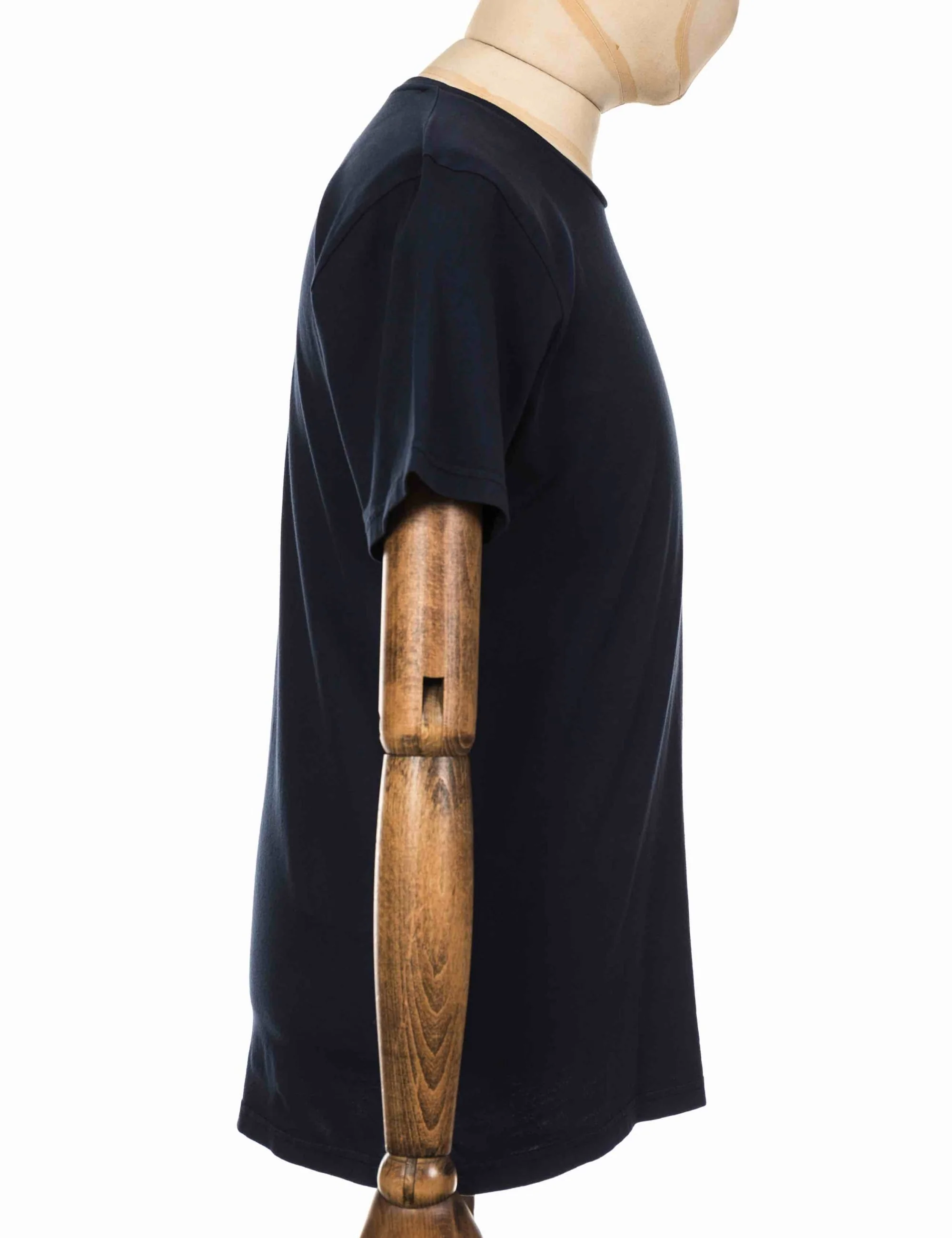 Classic Organic T-Shirt - Navy Blue - Image 5
