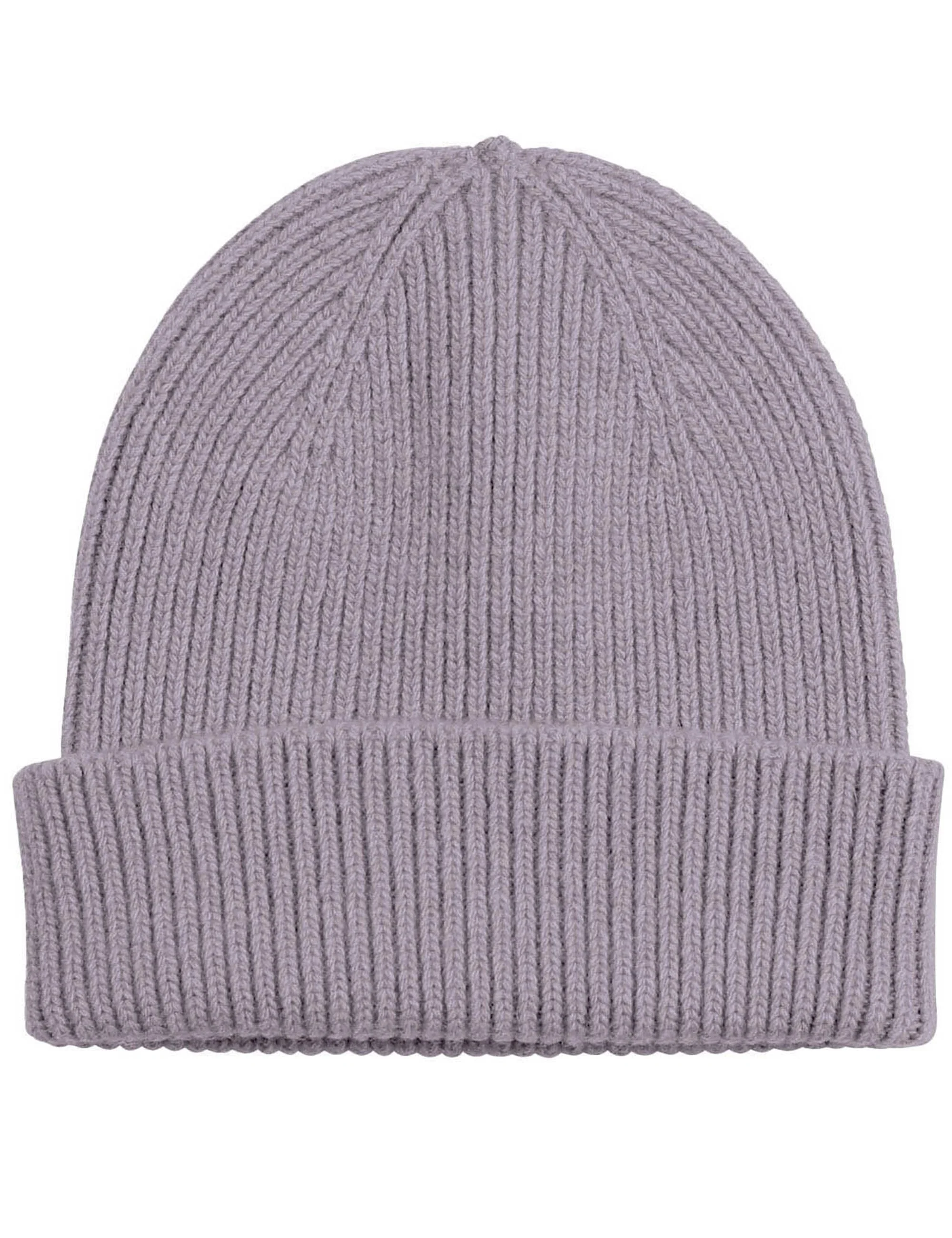Merino Wool Beanie Hat - Purple Haze
