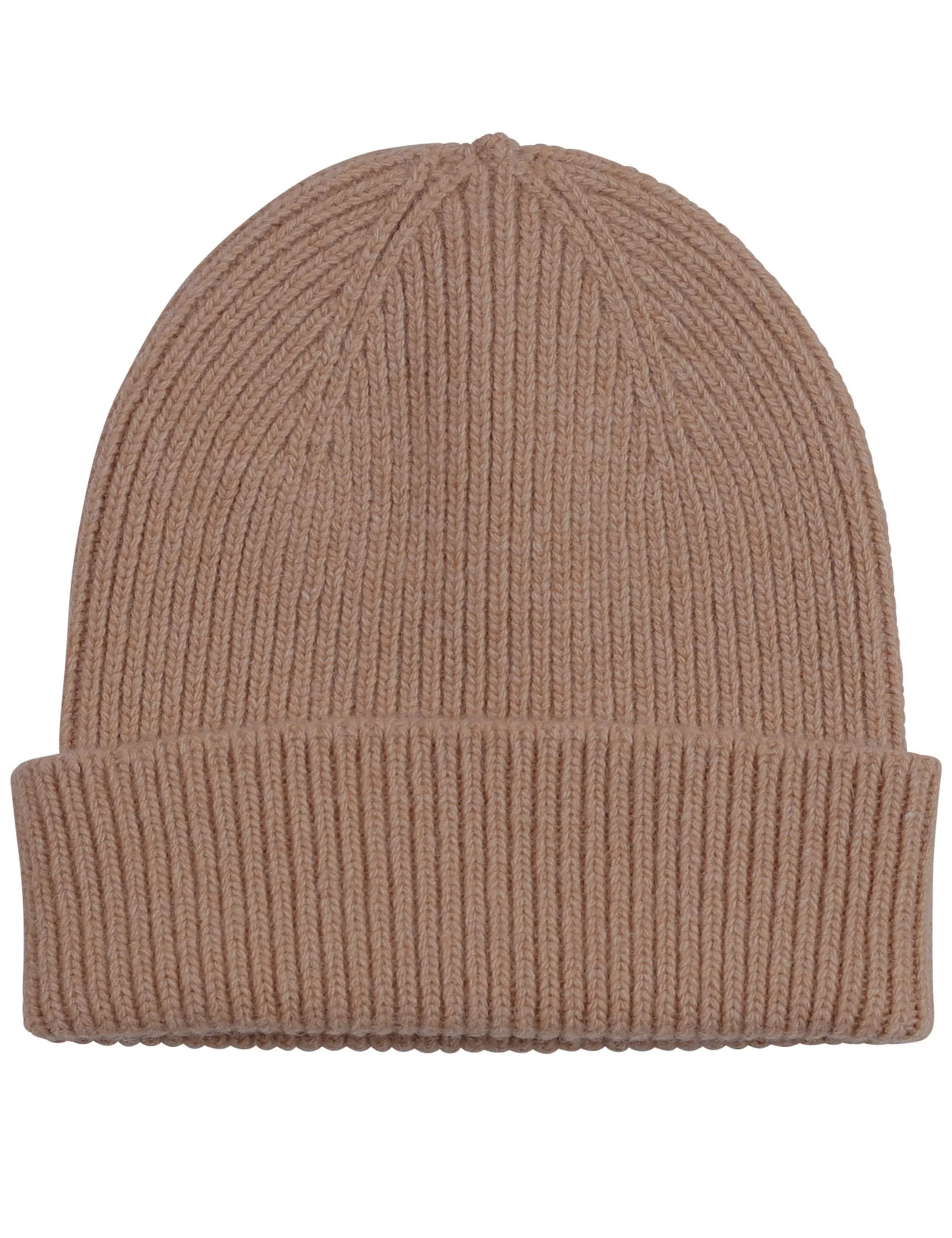 Merino Wool Beanie Hat - Sahara Camel