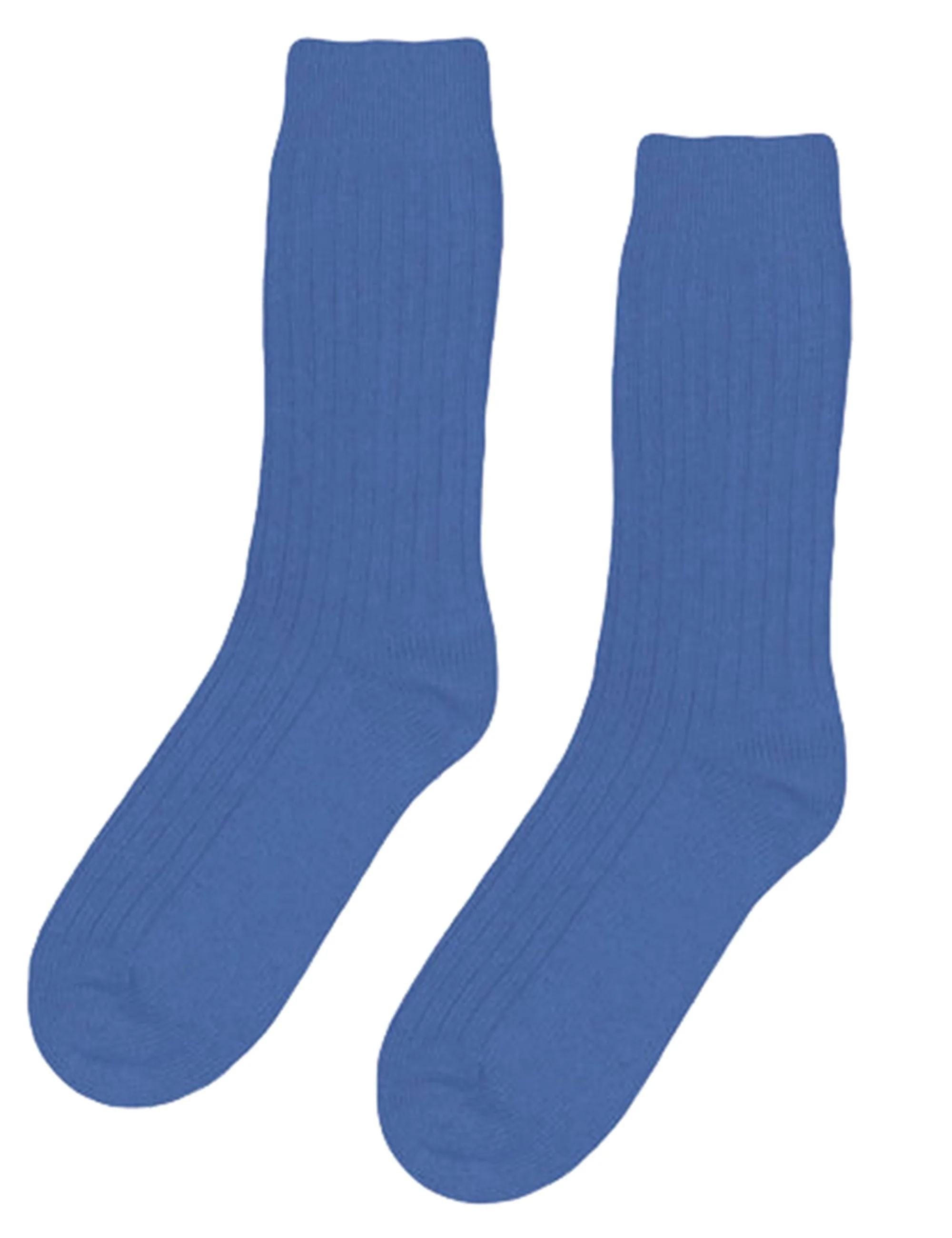 Merino Wool Blend Socks - Pacific Blue
