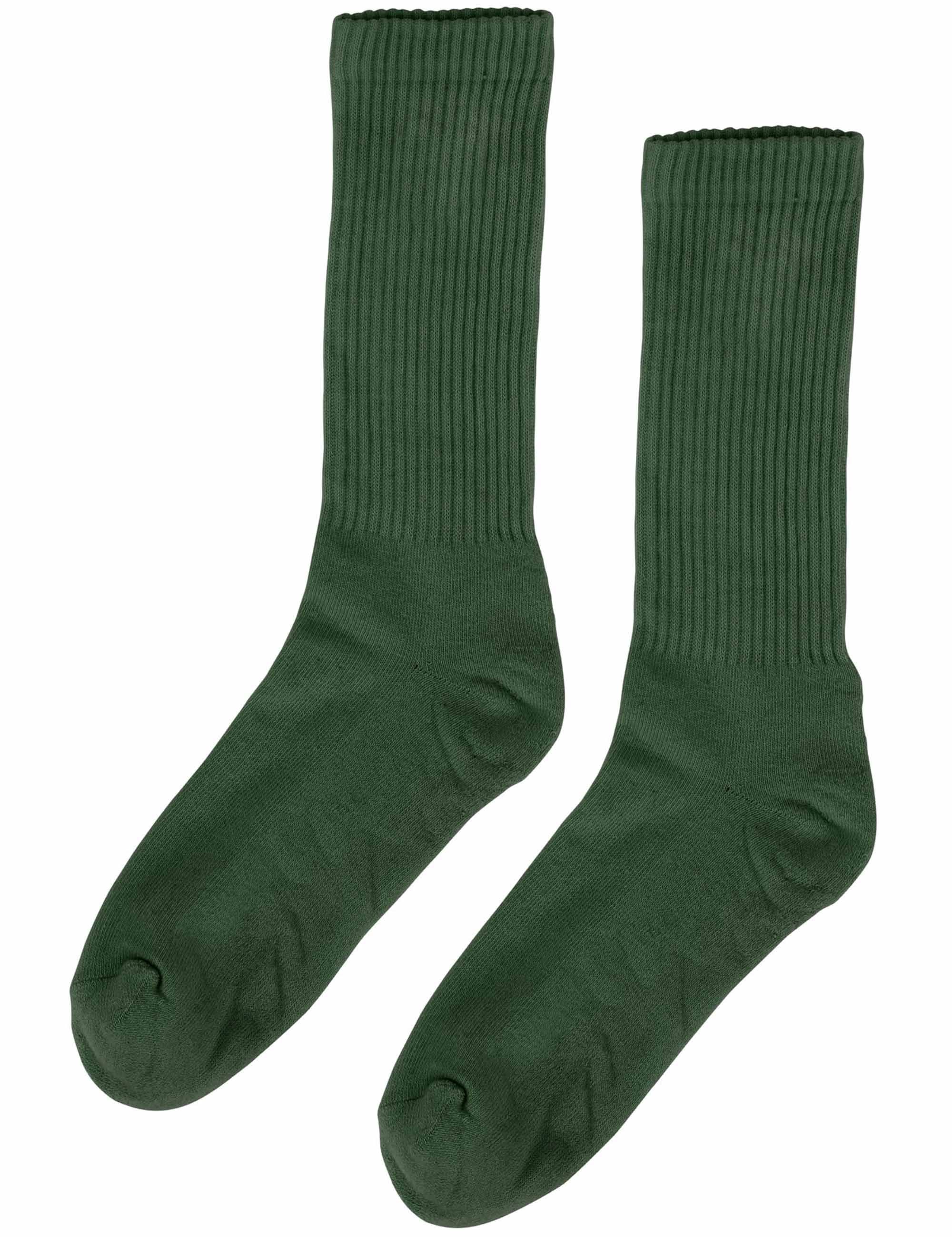 Organic Active Socks - Emerald Green