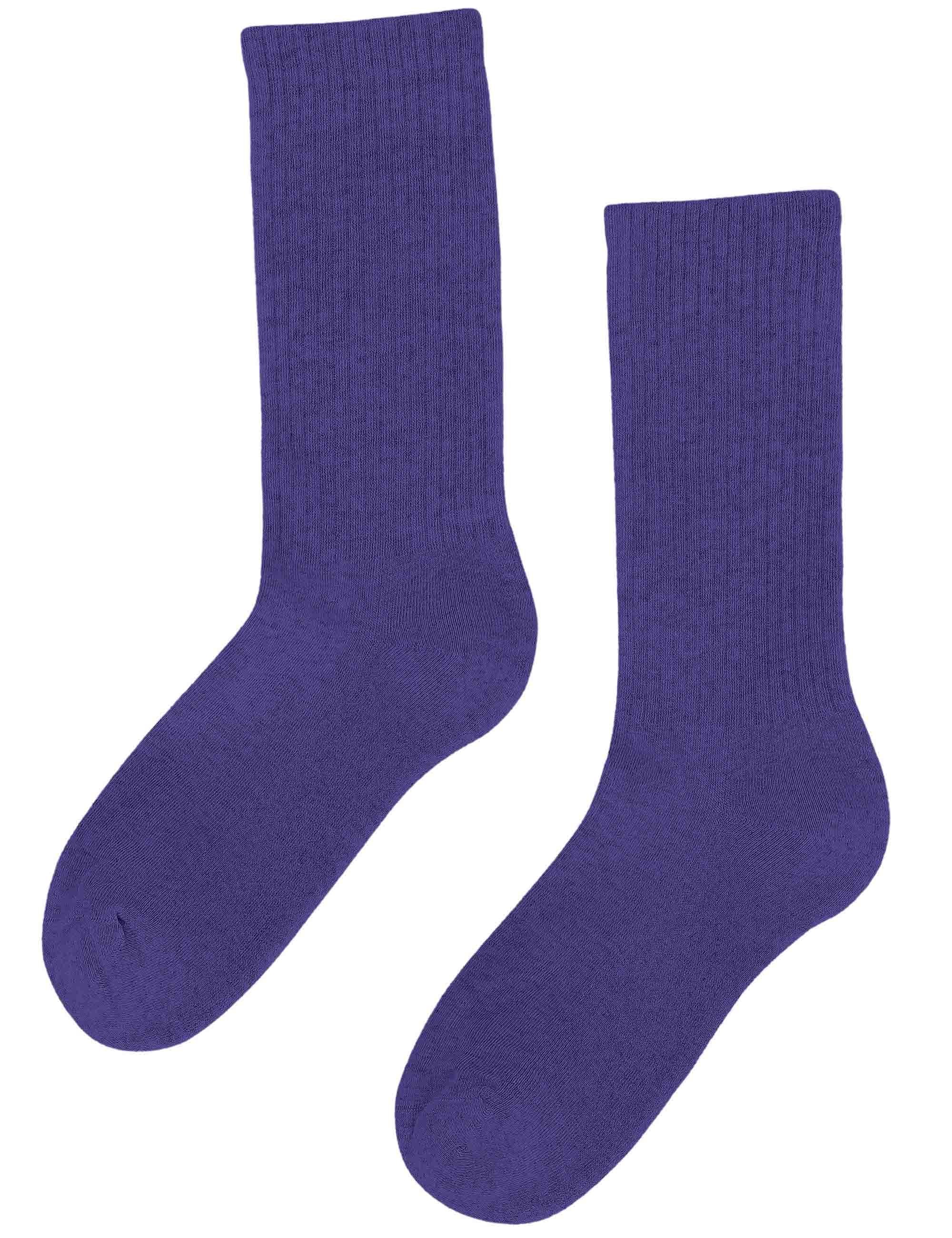 Organic Active Socks - Ultra Violet