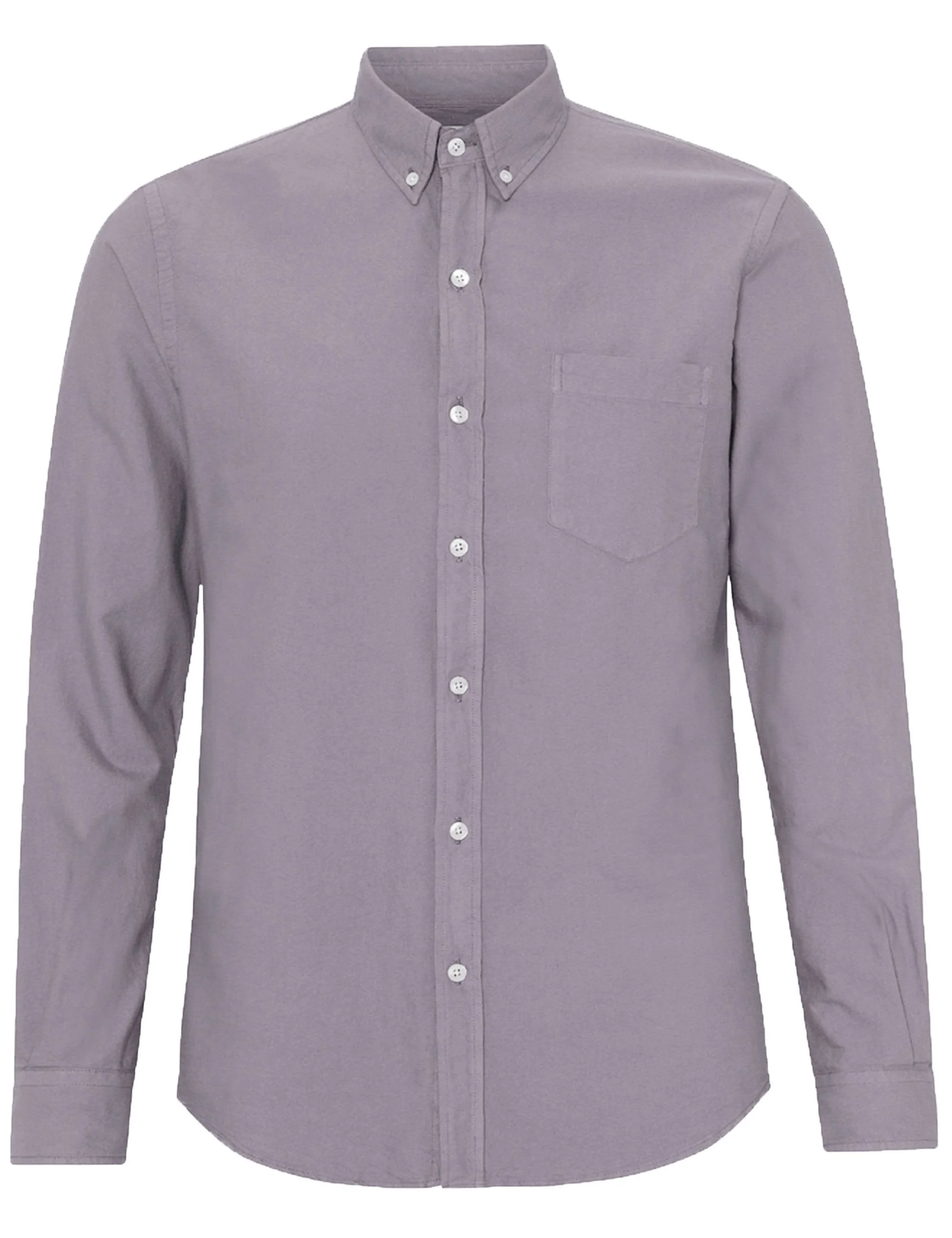 Organic Button Down Shirt - Purple Haze