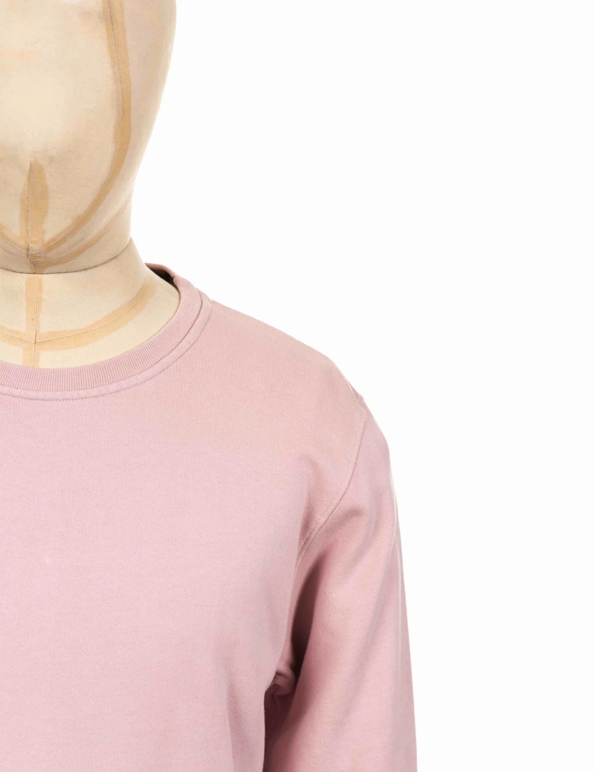 Organic Crew Sweat - Faded Pink - Image 3