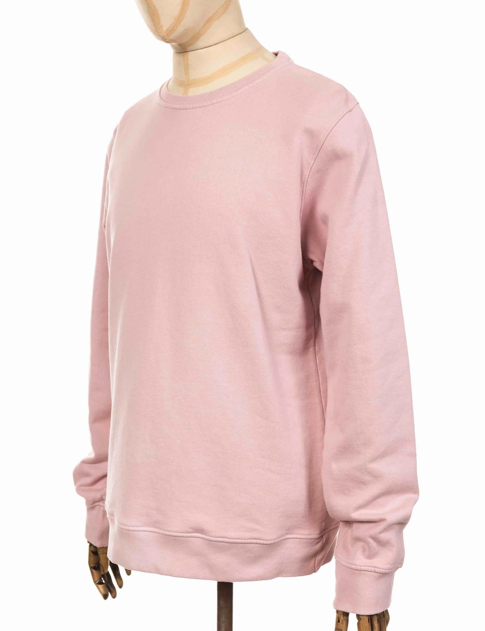 Organic Crew Sweat - Faded Pink - Image 4