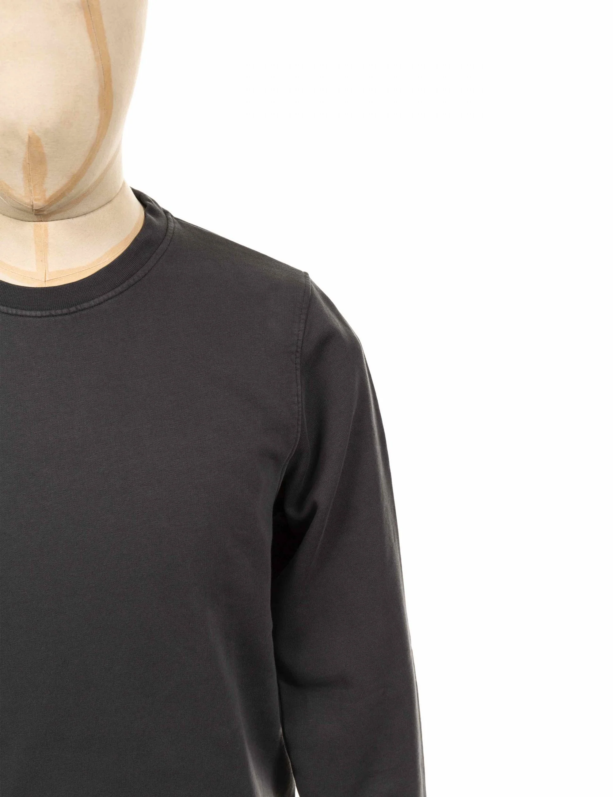 Organic Crew Sweat - Lava Grey - Image 3