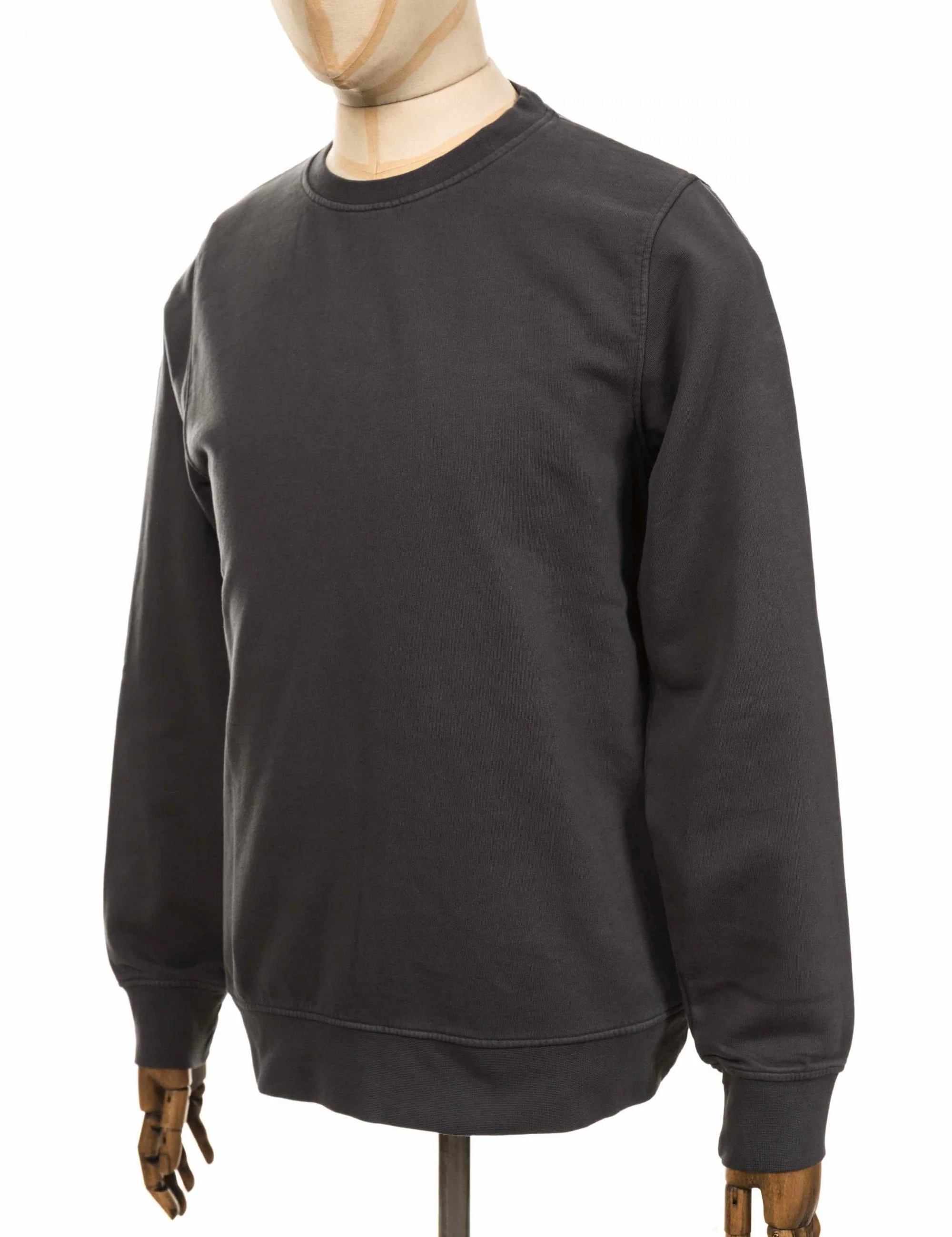 Organic Crew Sweat - Lava Grey - Image 4