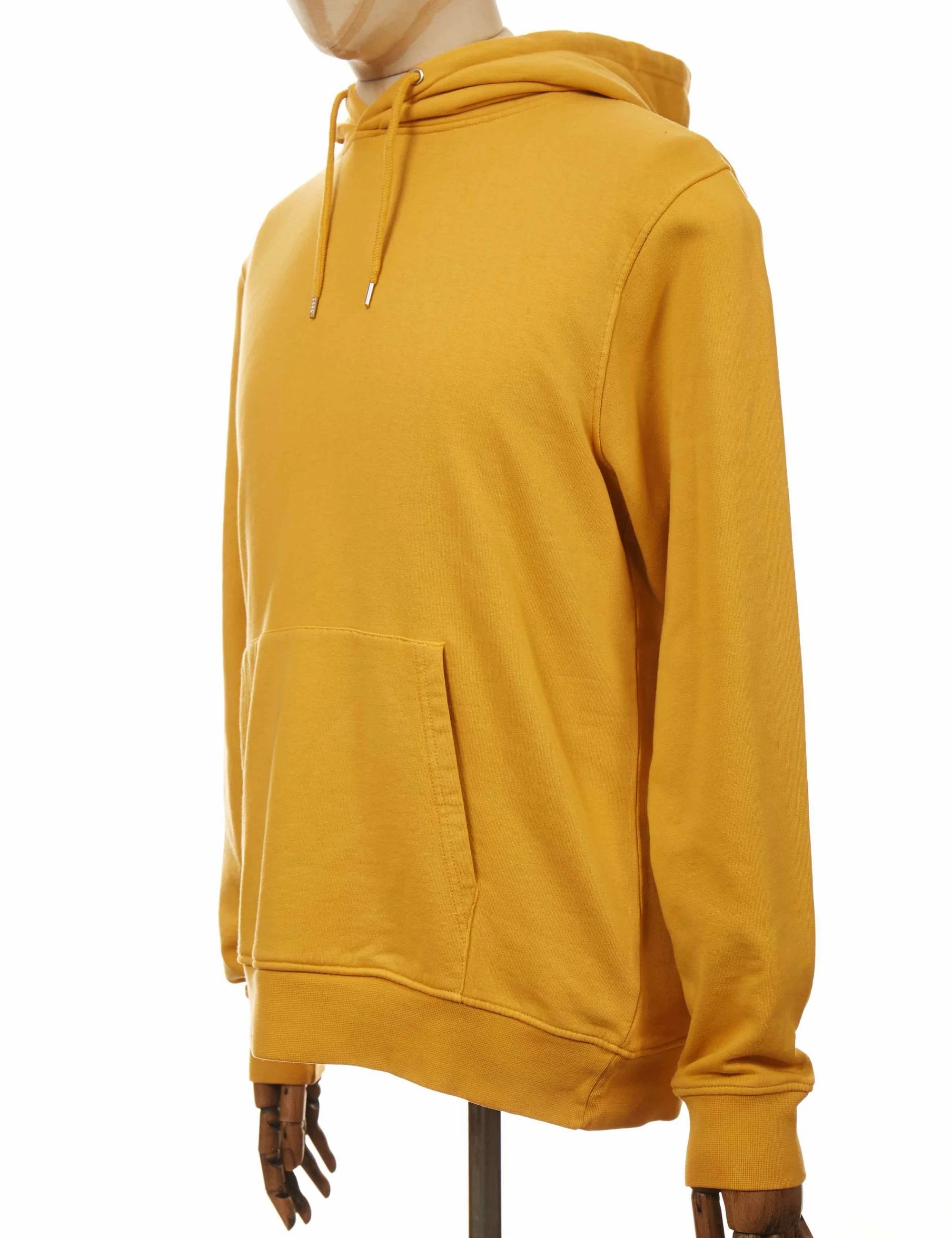 Organic Hooded Sweat - Burned Yellow - Image 4