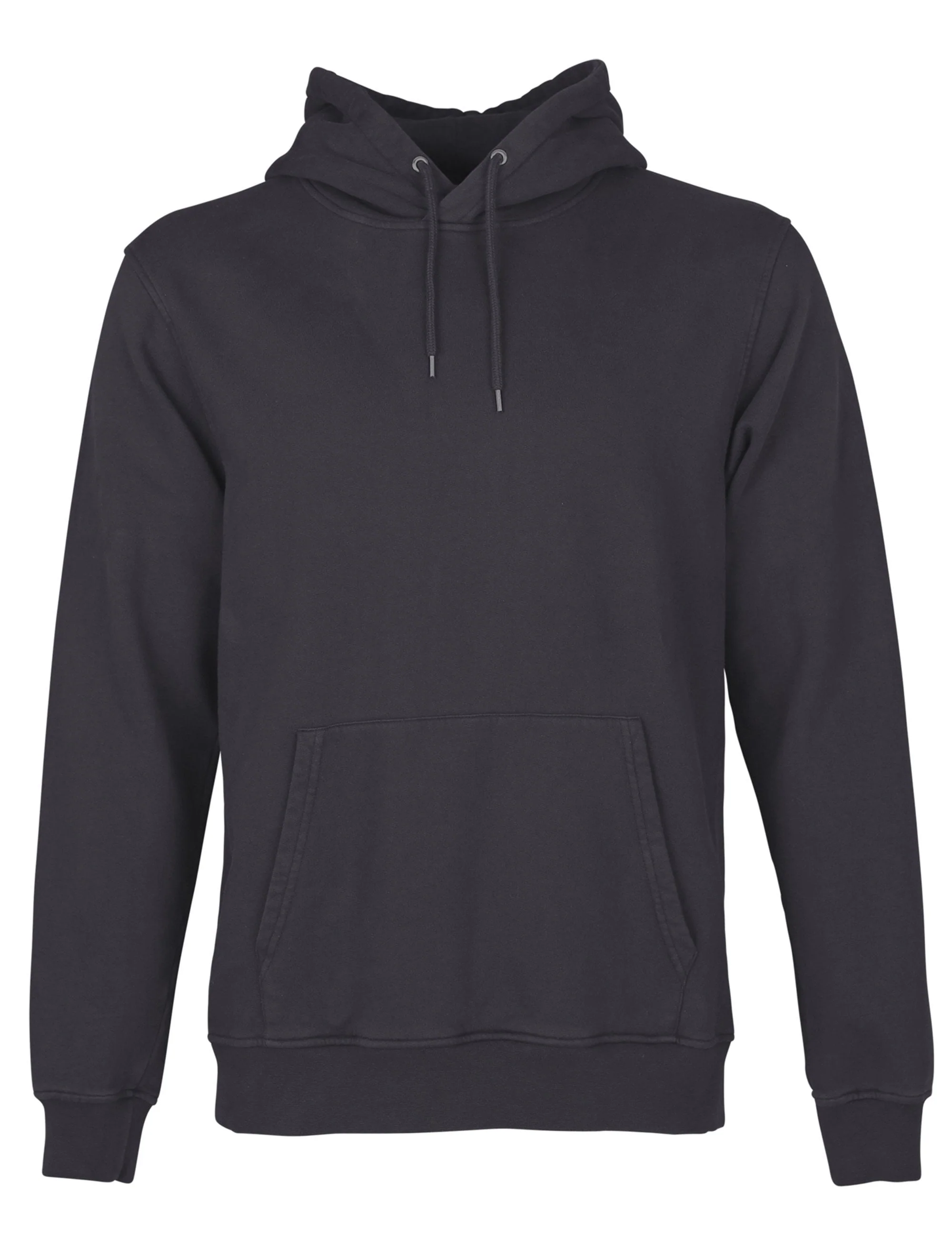 Organic Hooded Sweat - Lava Grey