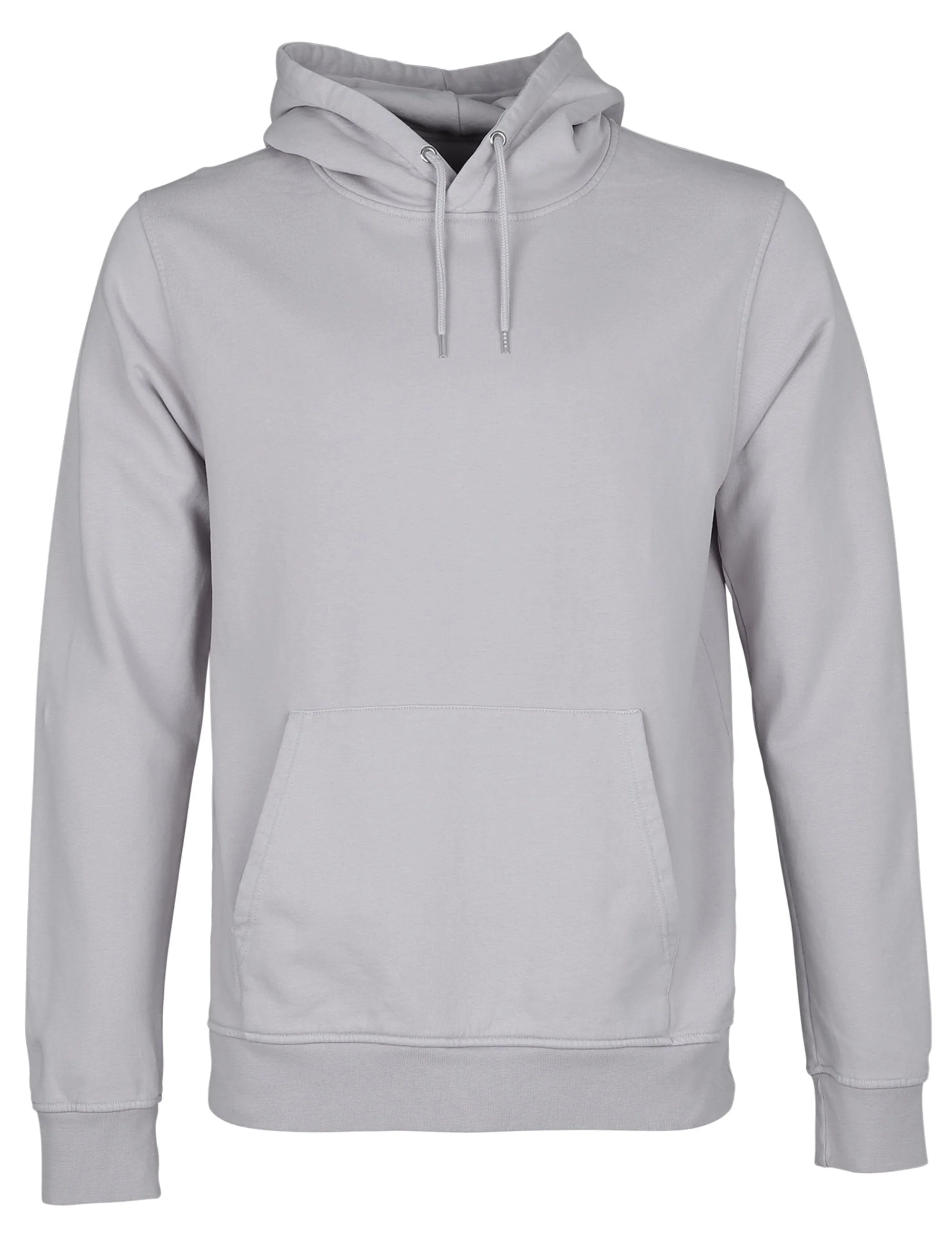 Organic Hooded Sweat - Limestone Grey