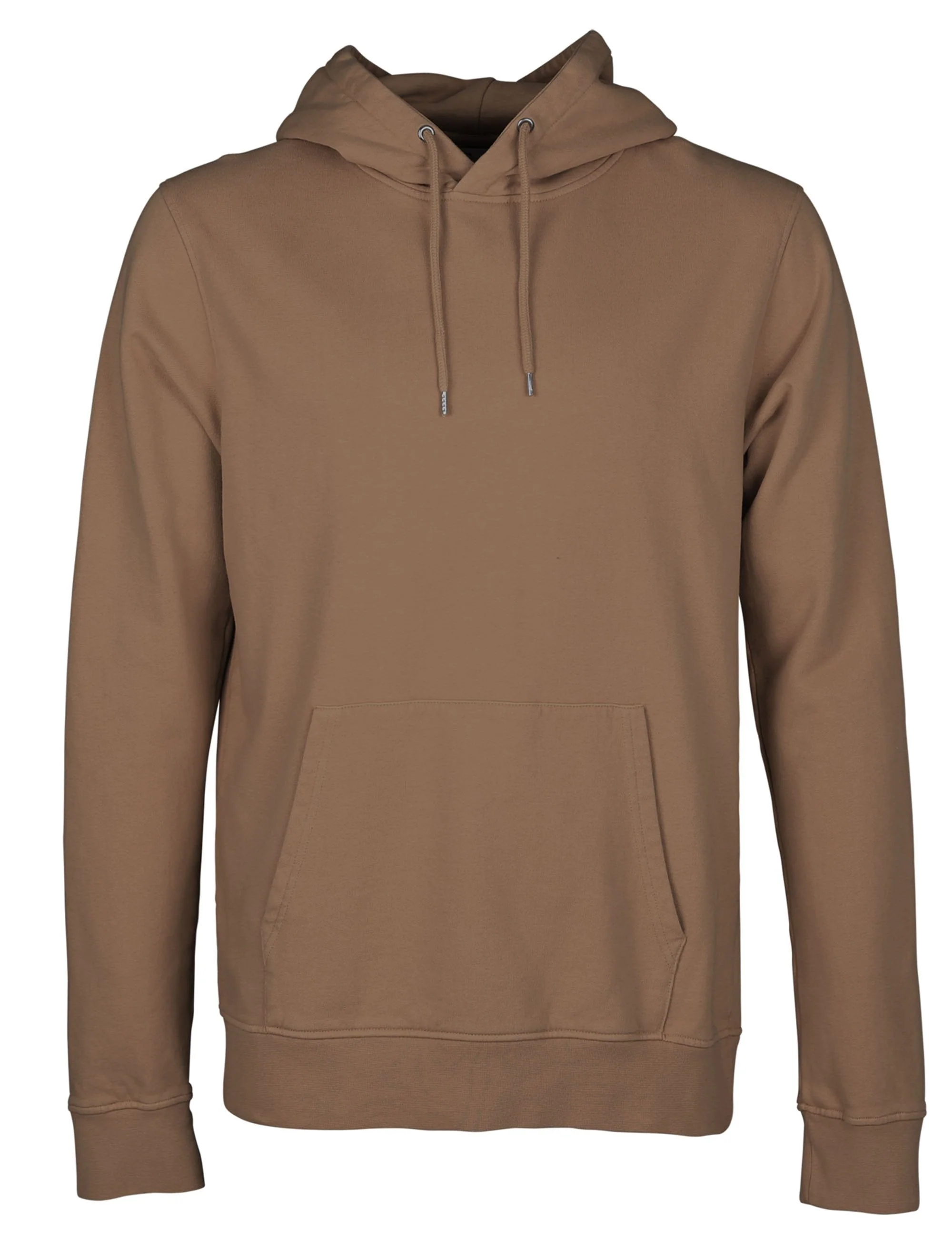 Organic Hooded Sweat - Sahara Camel