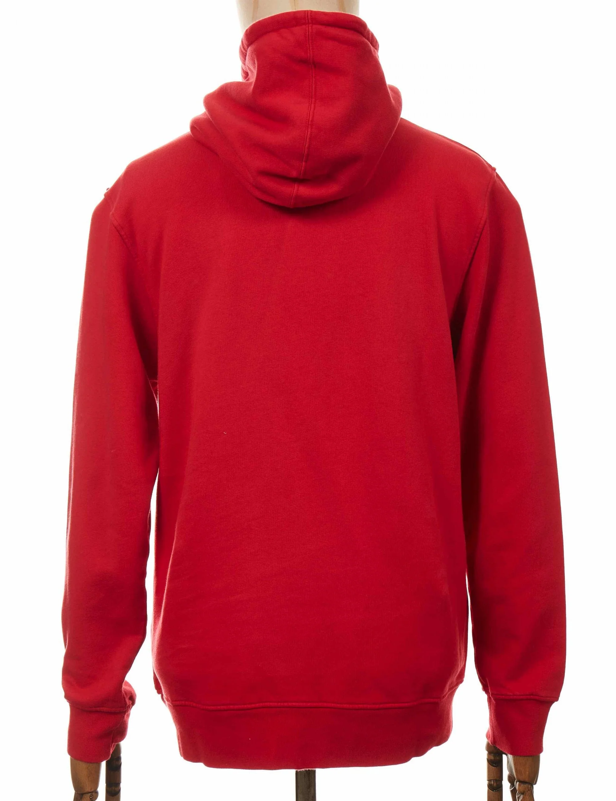 Organic Hooded Sweat - Scarlet Red - Image 2